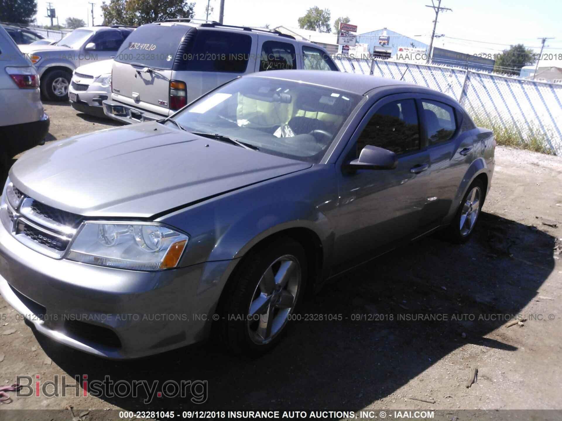 2012 Dodge Avenger - VIN: 1C3CDZAB3CN141551 - Фото 2