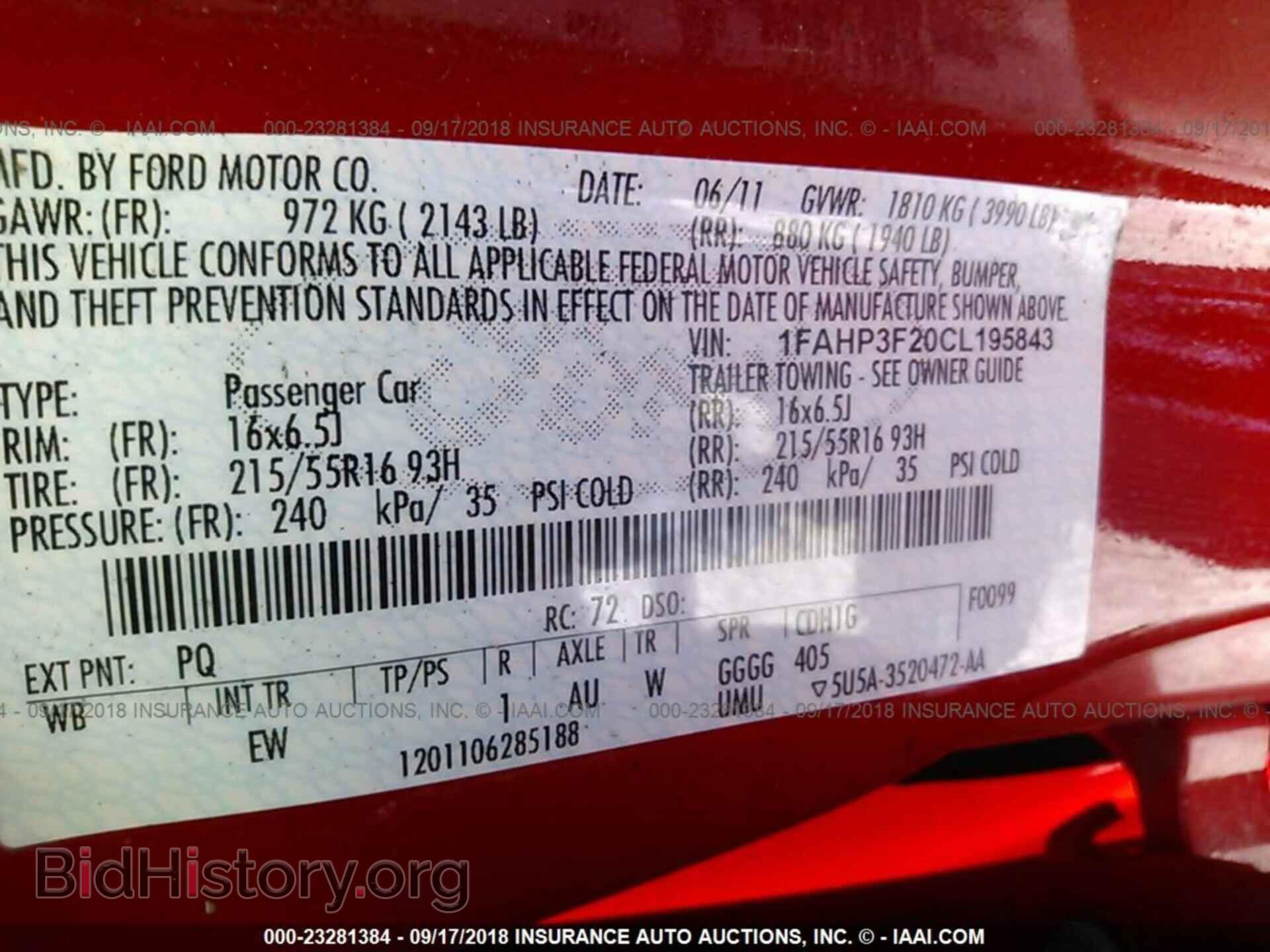 2012 Ford Focus - VIN: 1FAHP3F20CL195843 - Photo 9