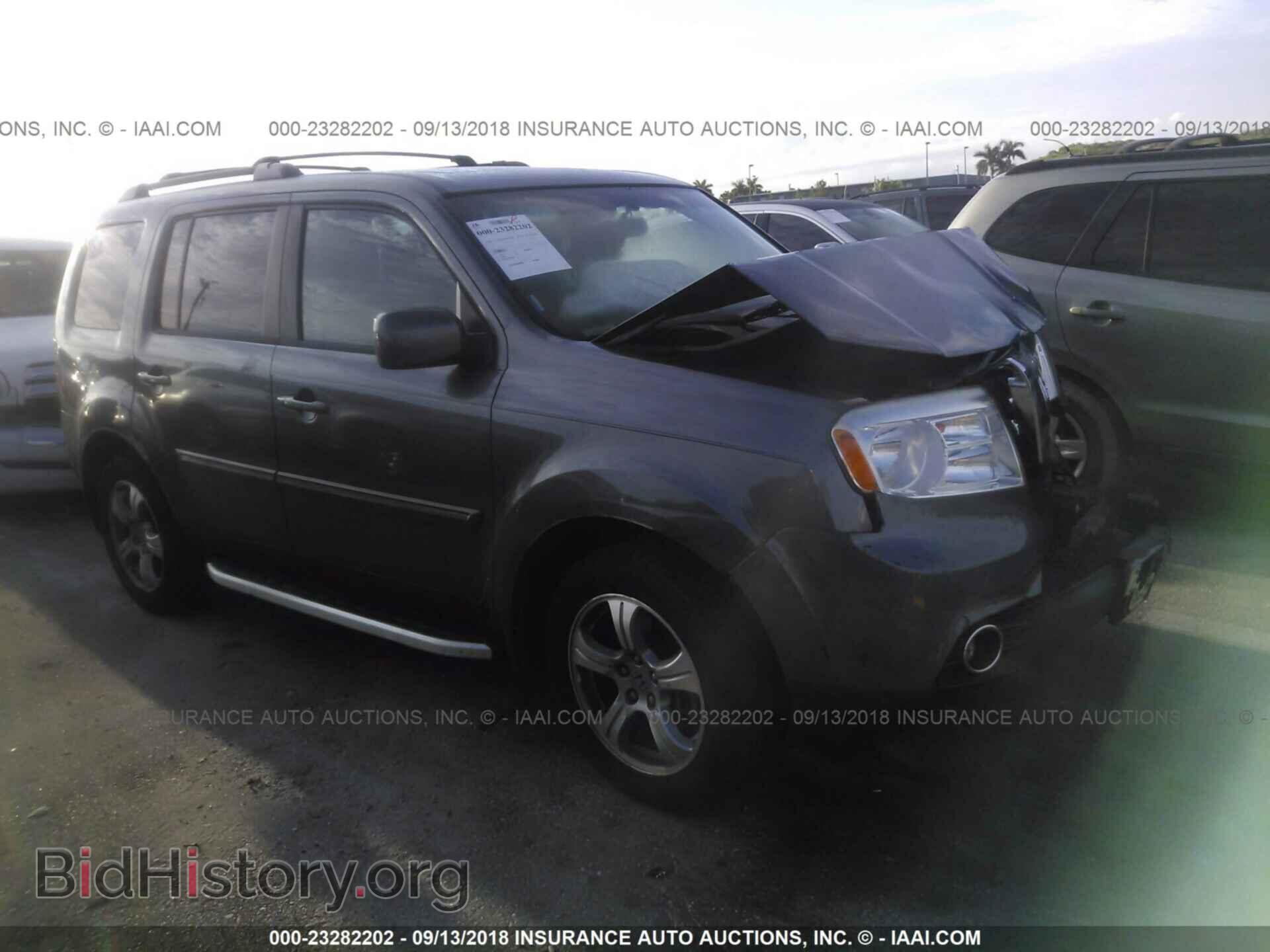Photo 5FNYF3H71CB006853 - Honda Pilot 2012