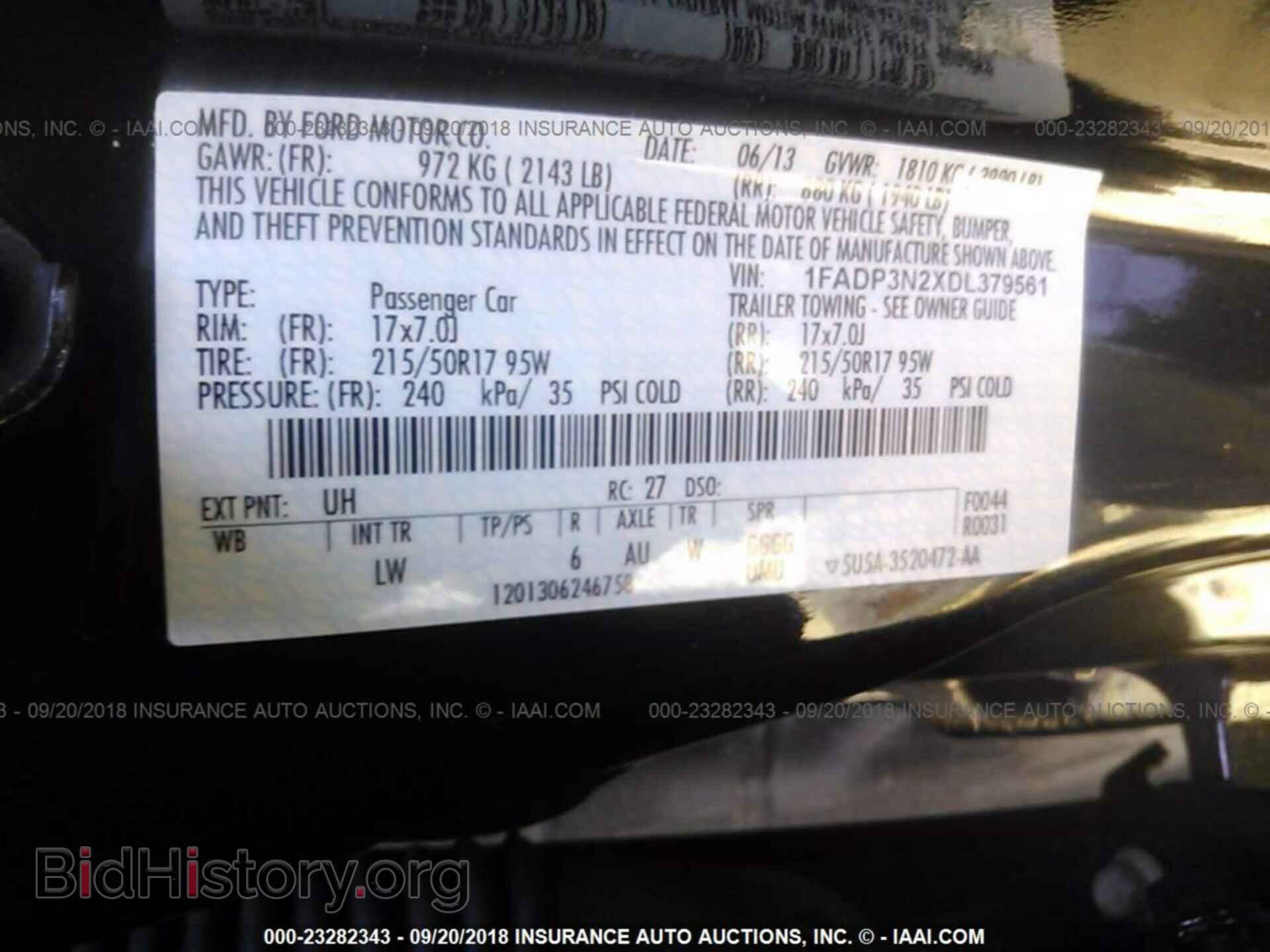 2013 Ford Focus - VIN: 1FADP3N2XDL379561 - Фото 9