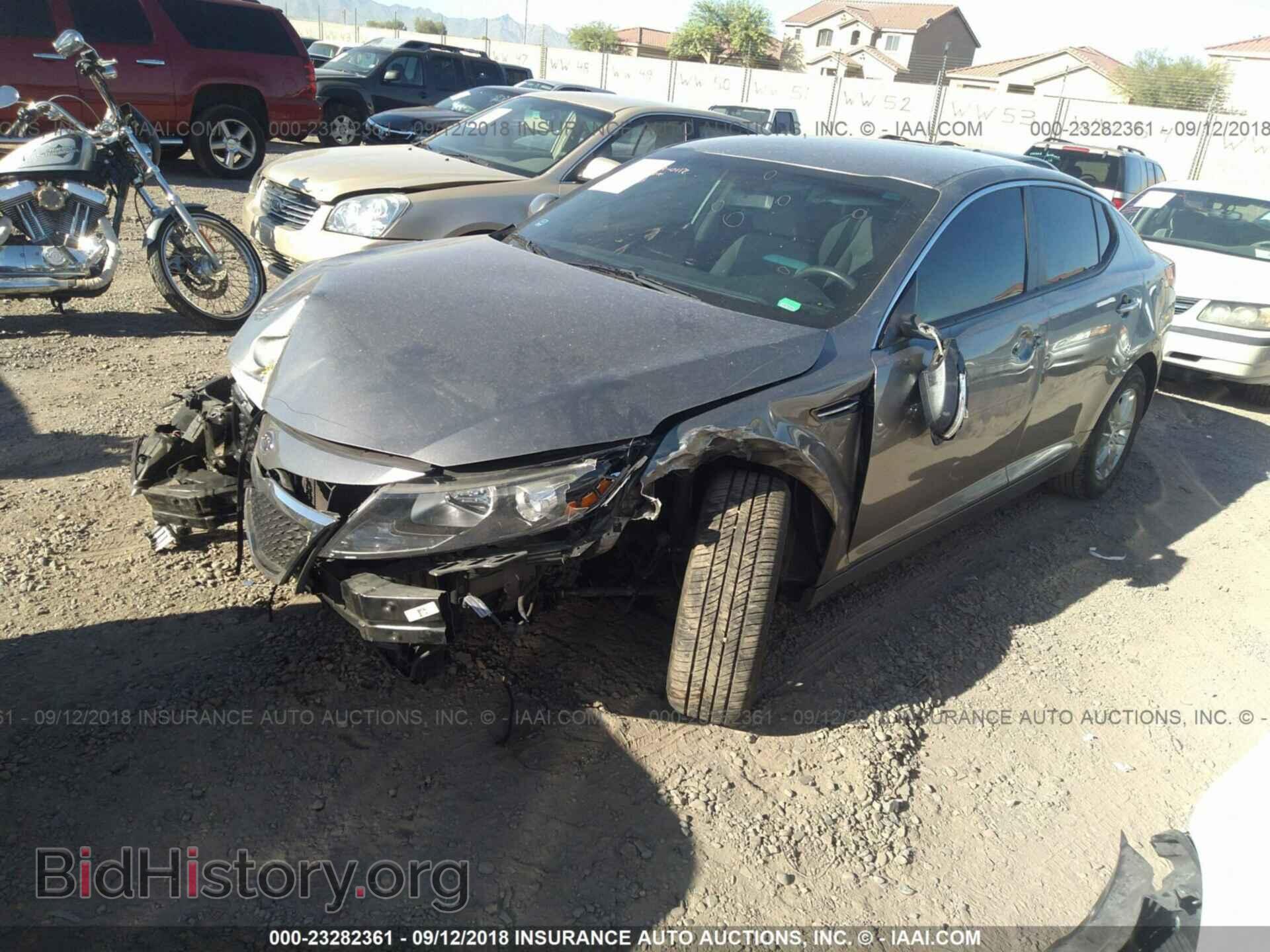 2012 Kia Optima - VIN: 5XXGM4A76CG003249 - Фото 2