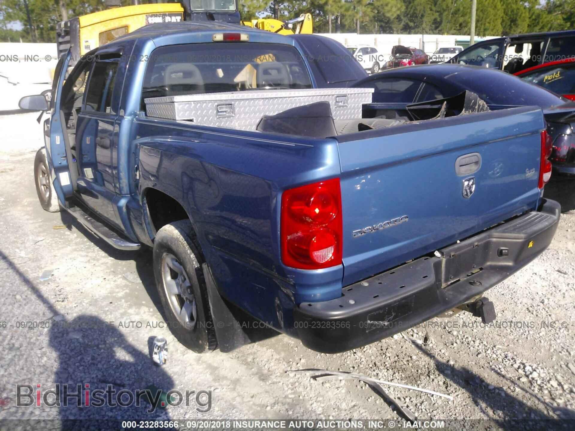 2005 DODGE DAKOTA - VIN: 1D7HE28K55S235758 - Фото 3