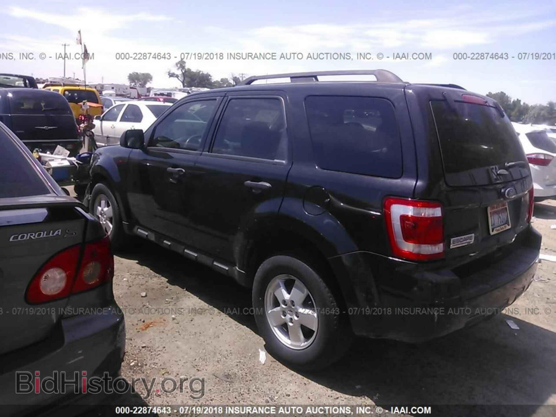 2011 FORD ESCAPE - VIN: 1FMCU0DG2BKC59696 - Фото 3