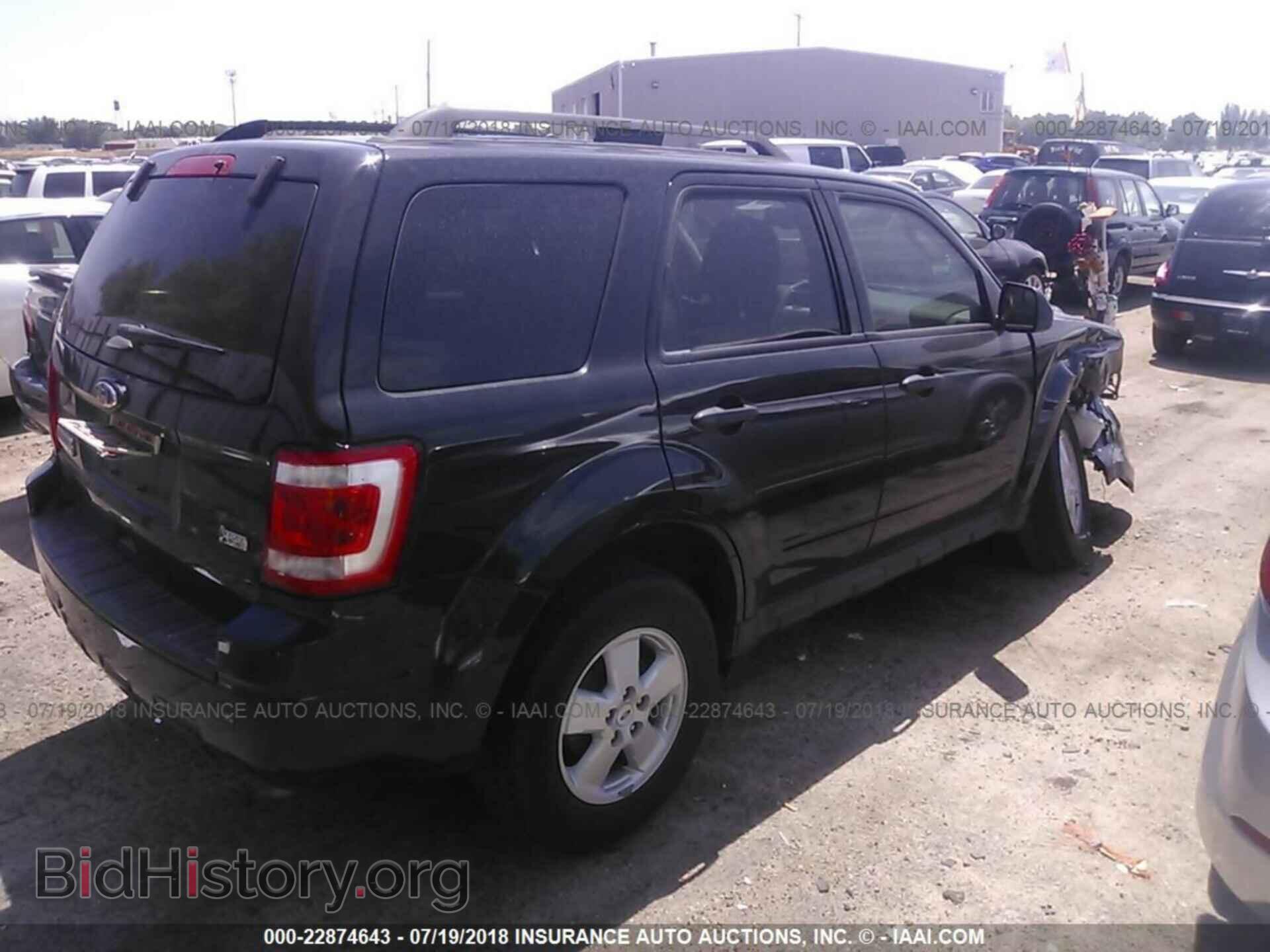 2011 FORD ESCAPE - VIN: 1FMCU0DG2BKC59696 - Фото 4