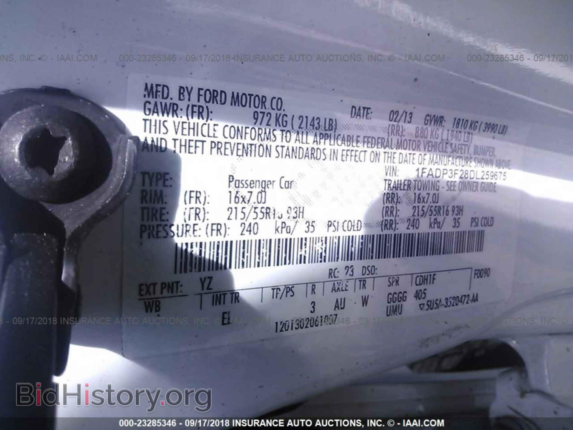 2013 Ford Focus - VIN: 1FADP3F28DL259675 - Photo 9