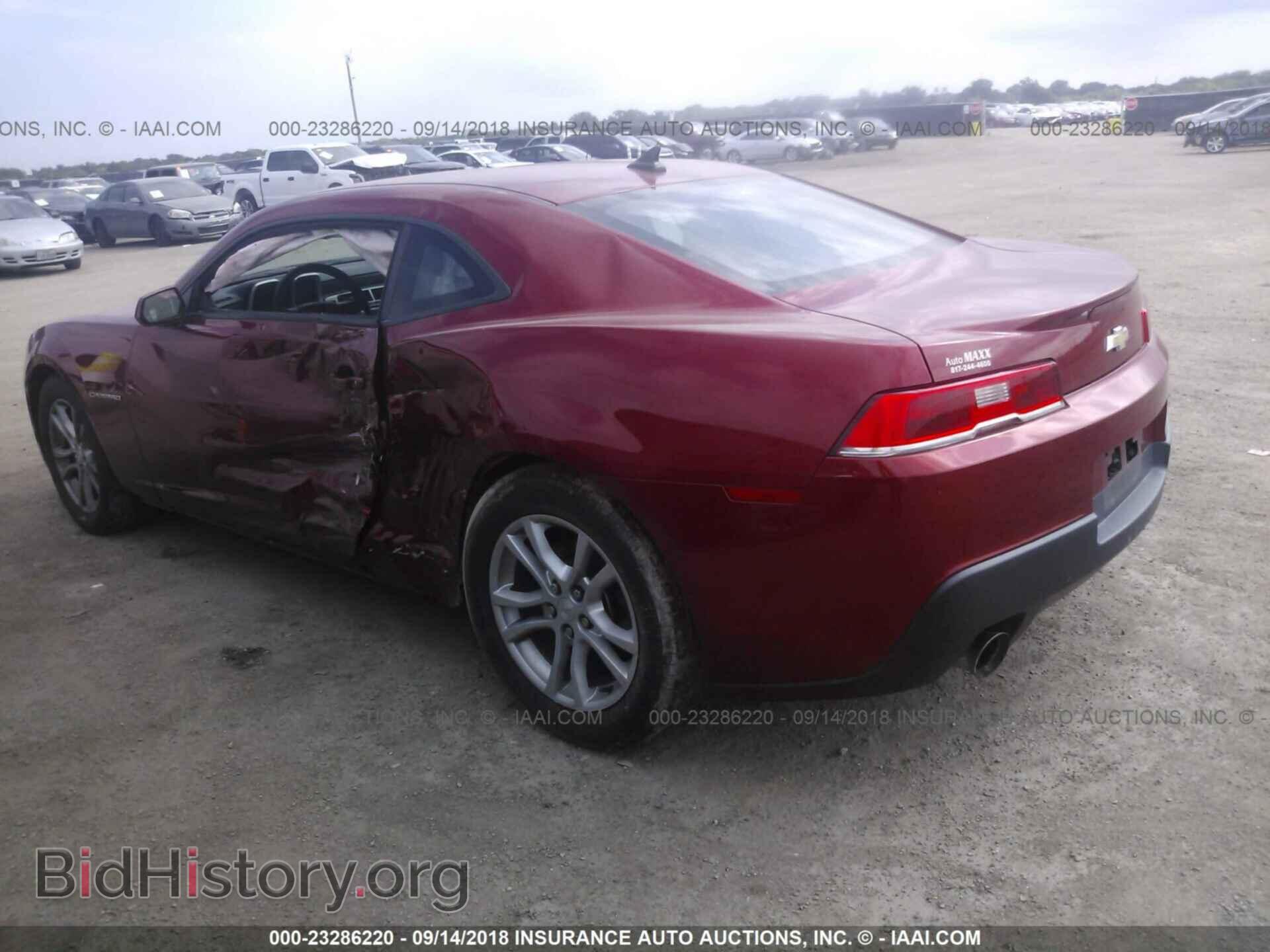2014 CHEVROLET CAMARO - VIN: 2G1FA1E35E9148327 - Photo 3