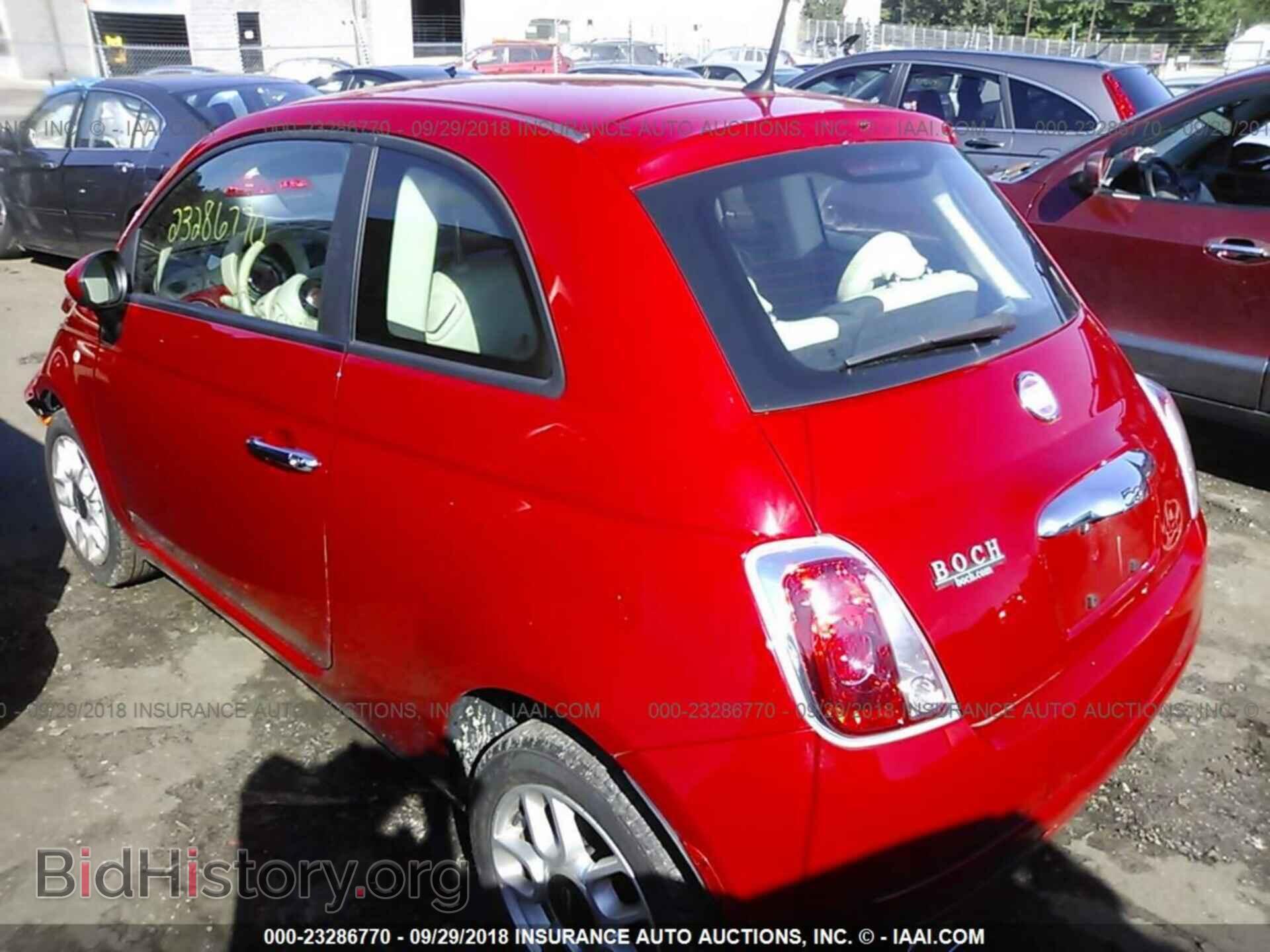2012 Fiat 500 - VIN: 3C3CFFAR6CT304053 - Фото 3