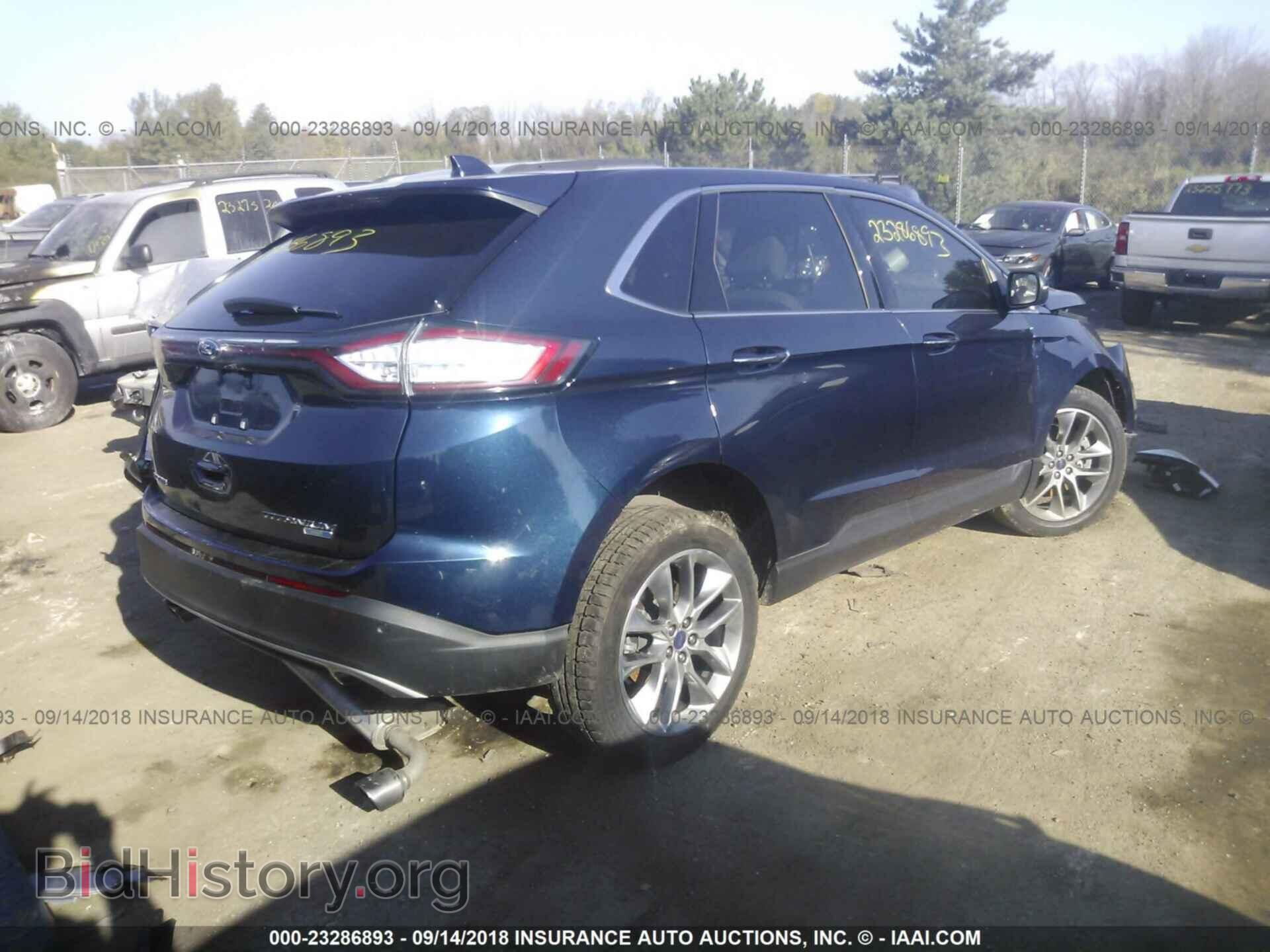 2017 Ford Edge - VIN: 2FMPK4K95HBB35041 - Фото 4