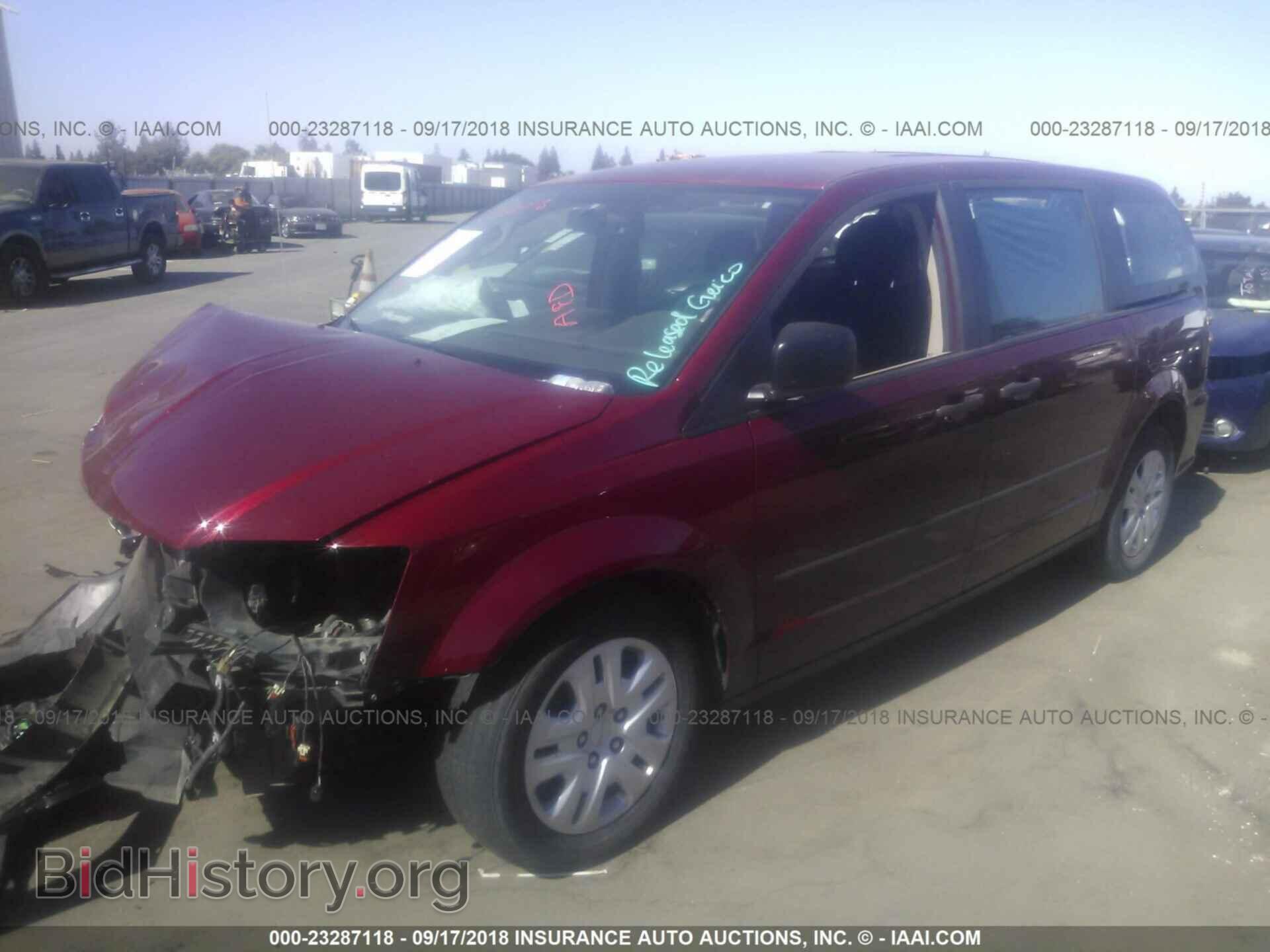 2014 Dodge Grand caravan - VIN: 2C4RDGBG9ER411926 - Фото 2