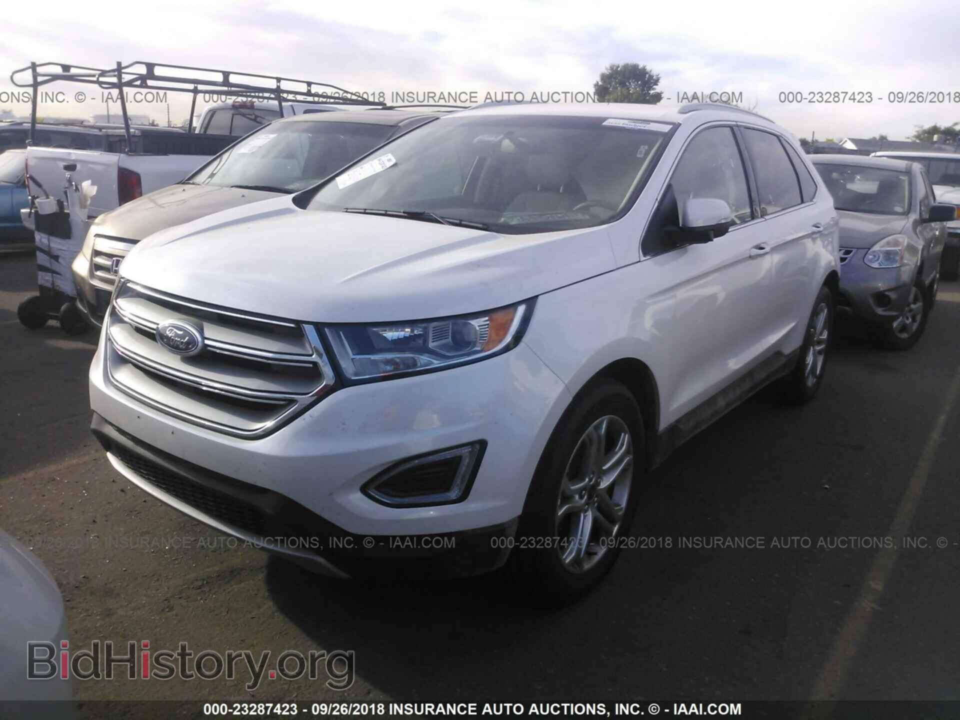 2018 Ford Edge - VIN: 2FMPK4K99JBC15559 - Фото 2