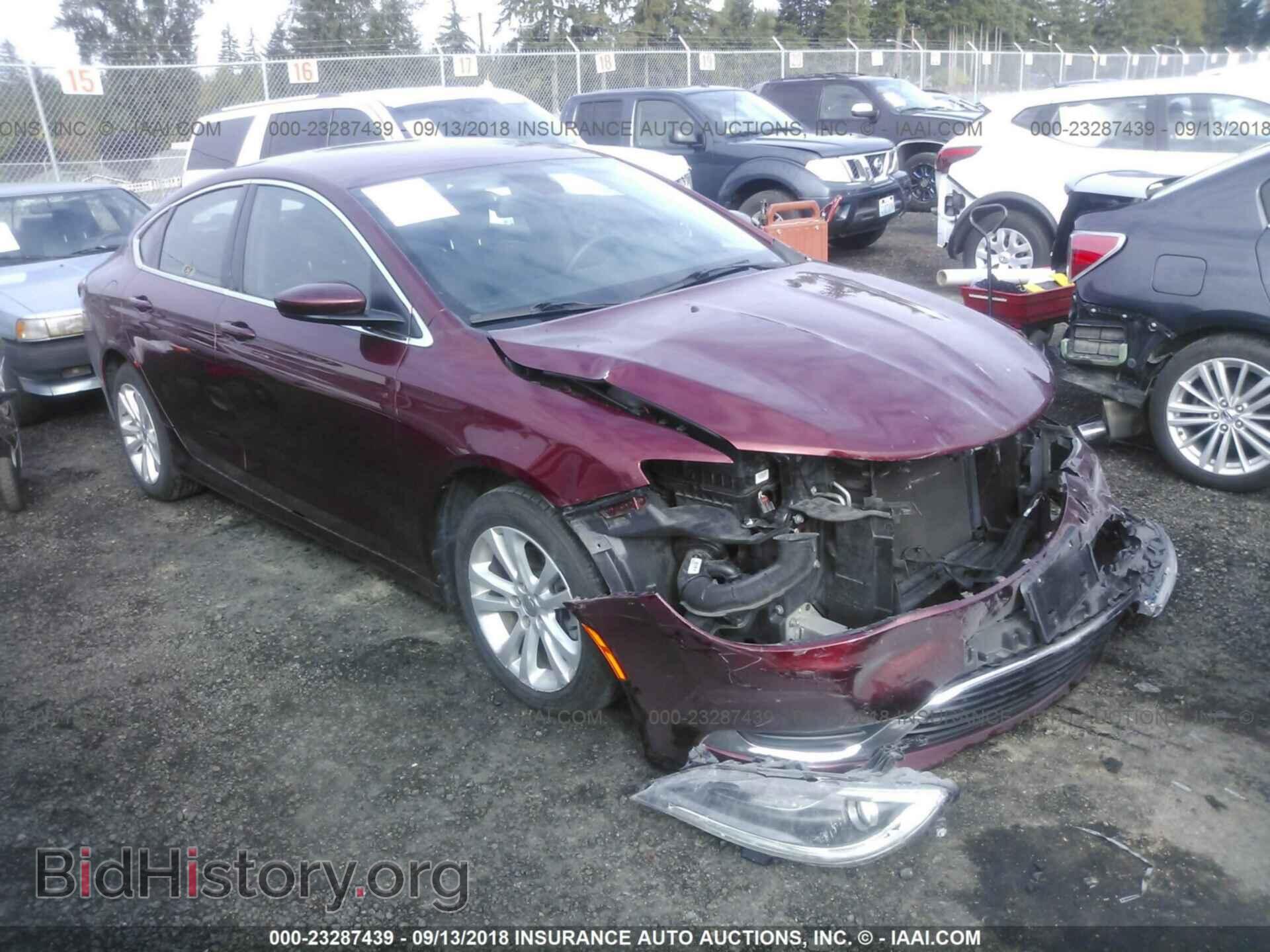 Photo 1C3CCCAB6FN603900 - Chrysler 200 2015