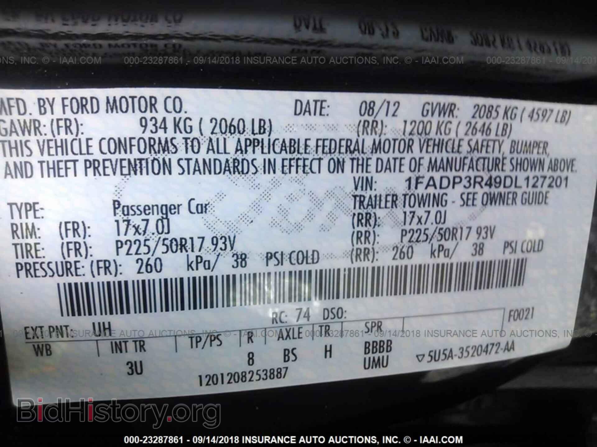 2013 Ford Focus - VIN: 1FADP3R49DL127201 - Photo 9