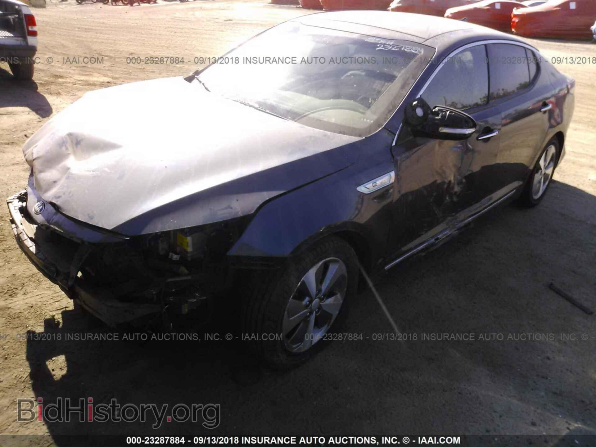 2014 Kia Optima - VIN: KNAGN4AD2E5062581 - Фото 2