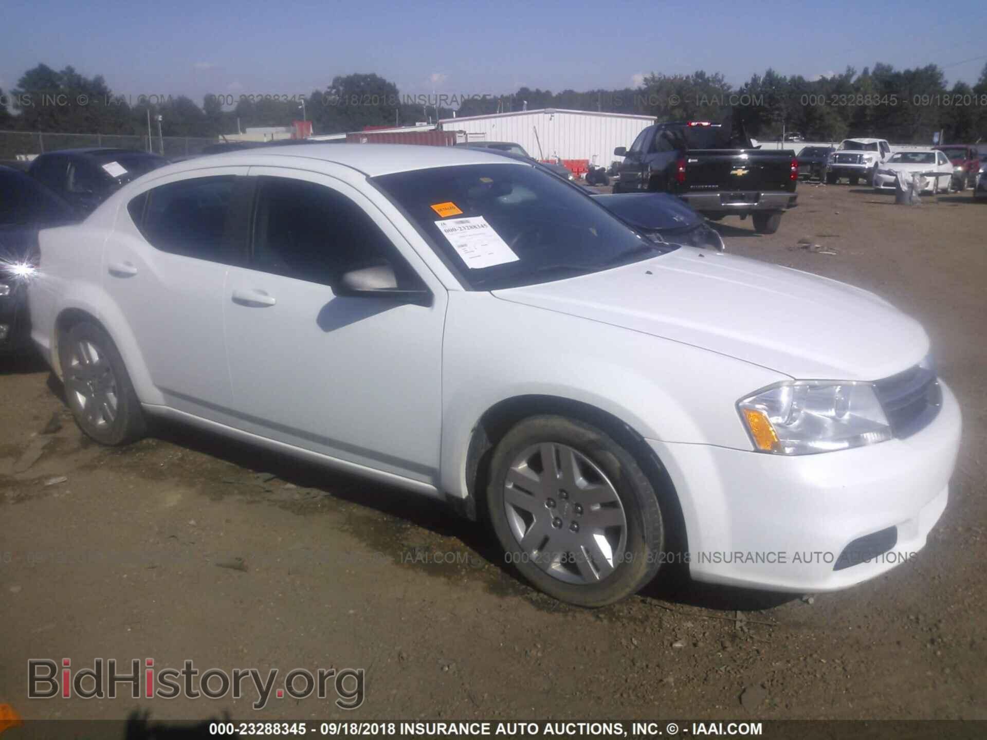 Photo 1C3CDZAB0CN293738 - Dodge Avenger 2012