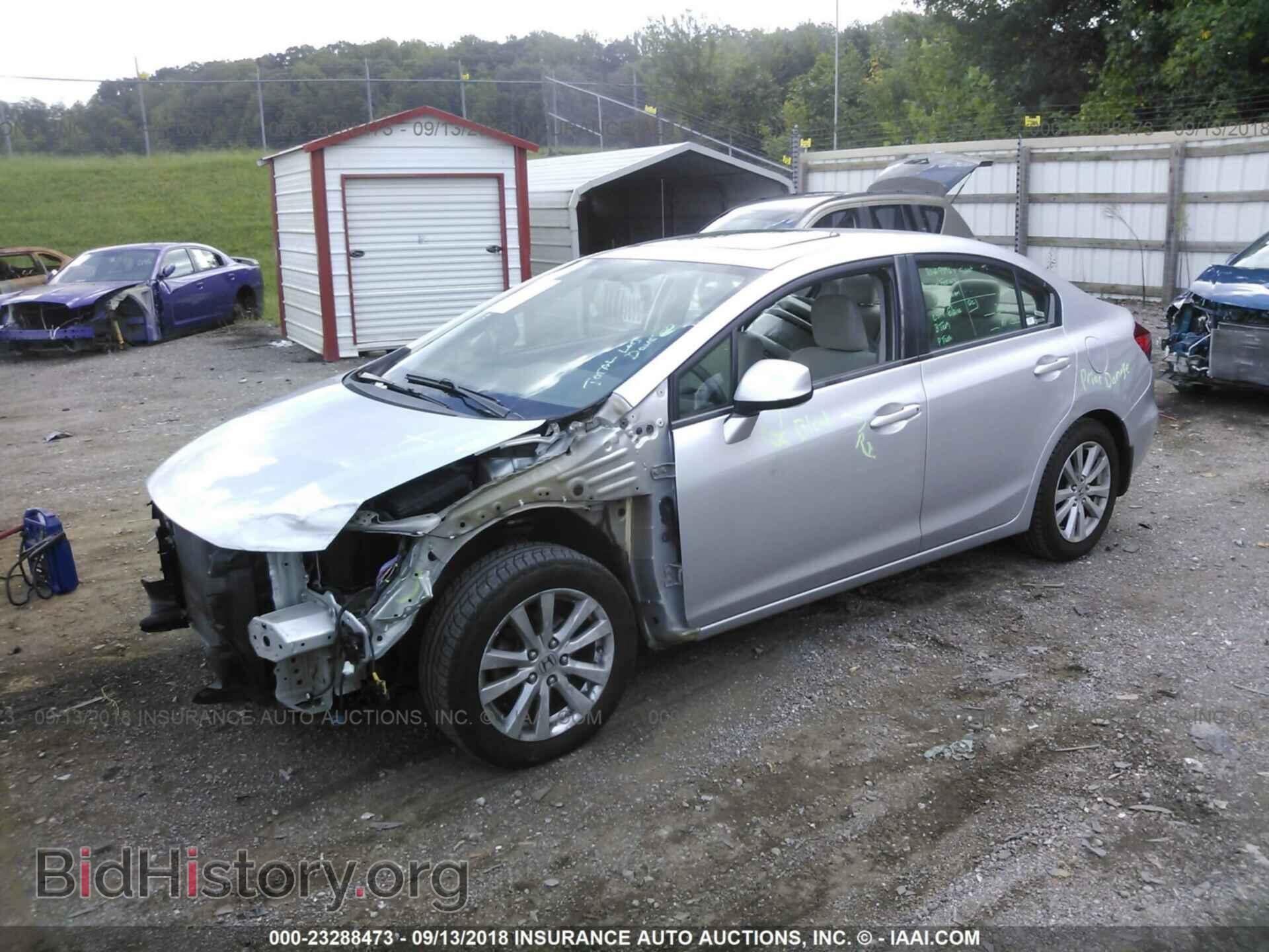 2012 Honda Civic - VIN: 19XFB2F81CE025210 - Photo 2