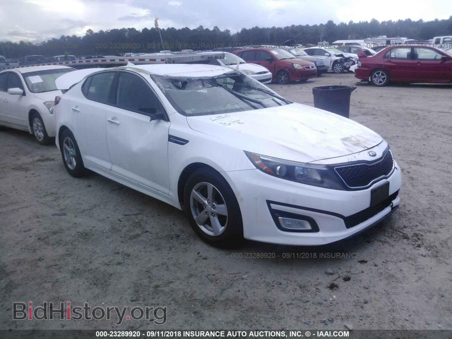 Фотография KNAGM4A75F5606697 - Kia Optima 2015
