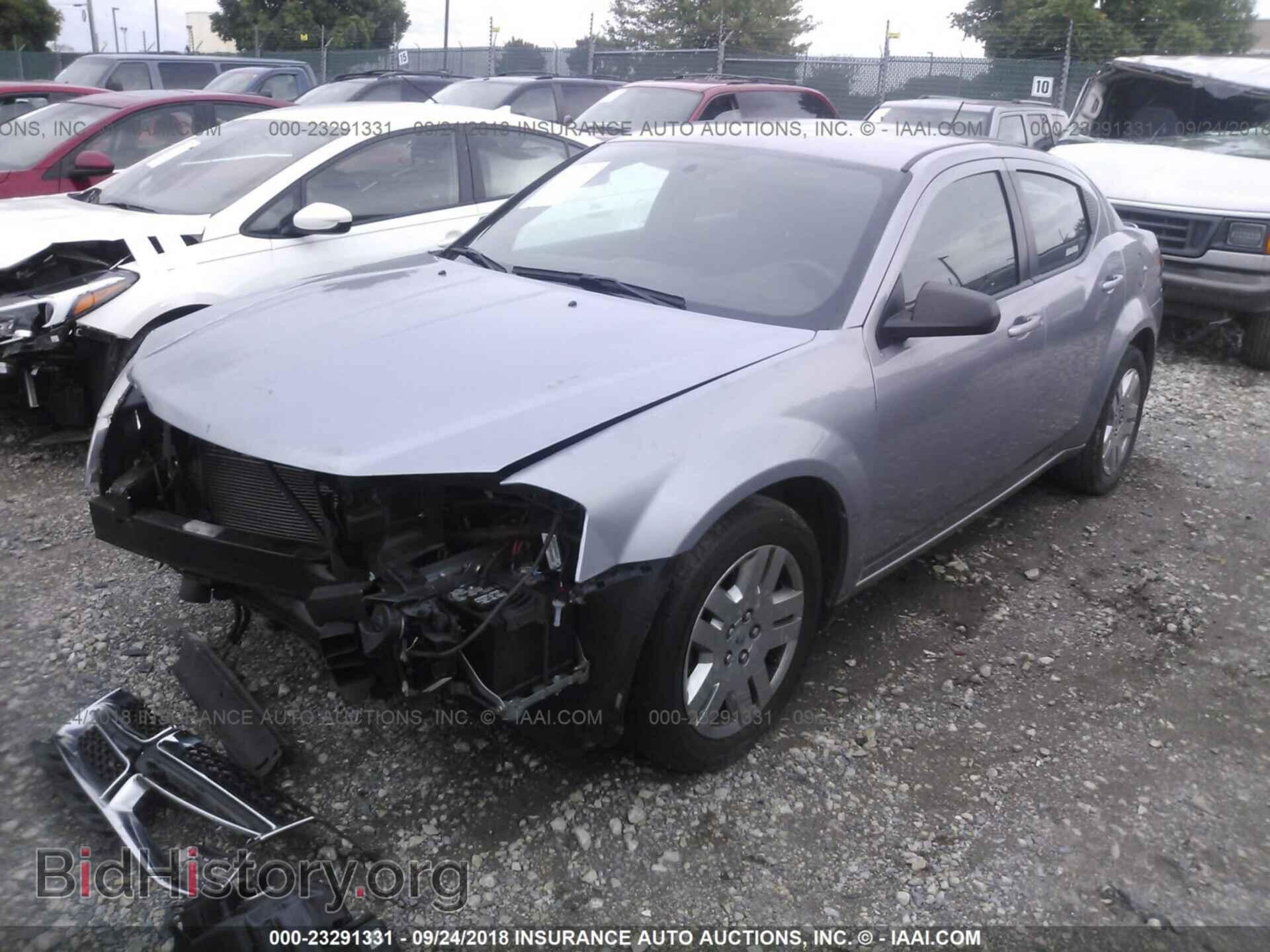 2013 Dodge Avenger - VIN: 1C3CDZAB0DN753742 - Фото 2