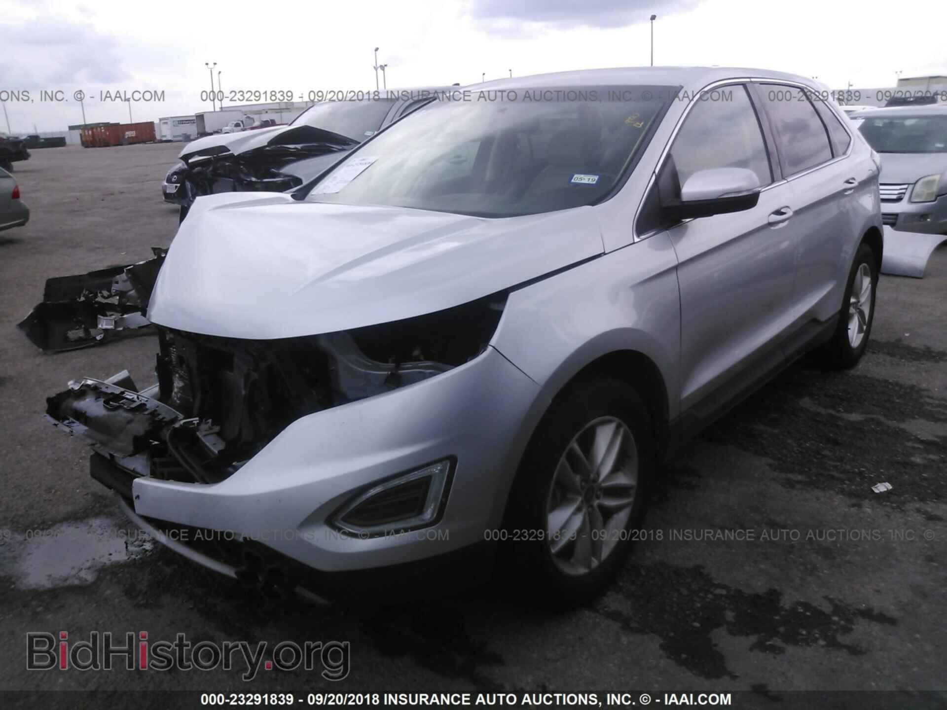 2015 Ford Edge - VIN: 2FMTK4J87FBB78185 - Фото 2