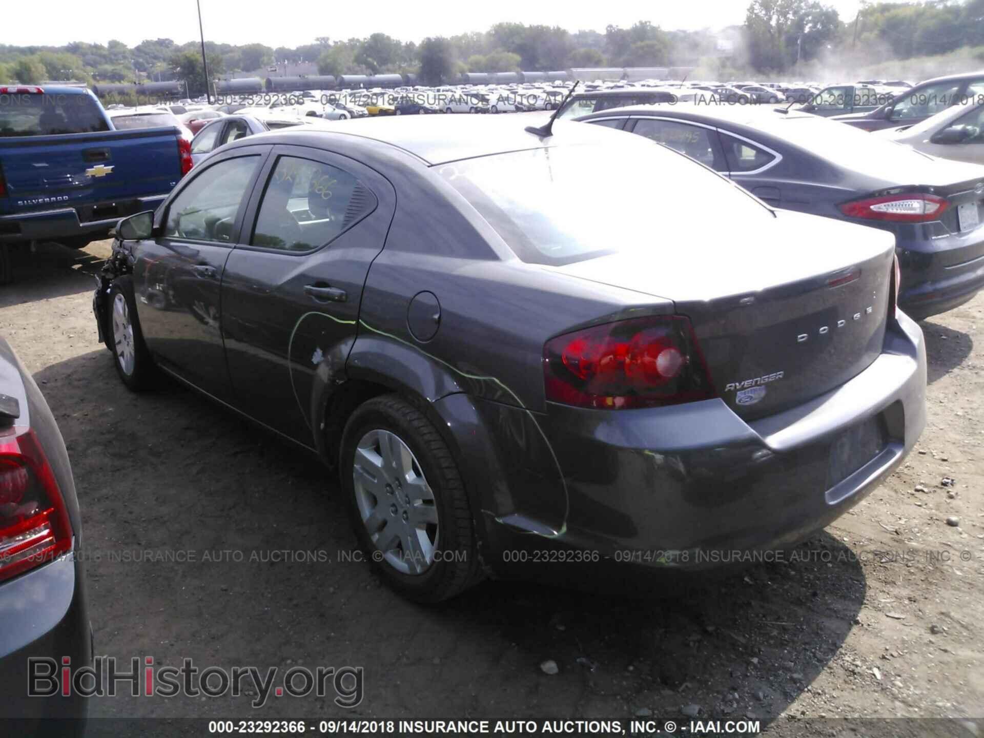 2014 Dodge Avenger - VIN: 1C3CDZAB1EN224902 - Фото 3