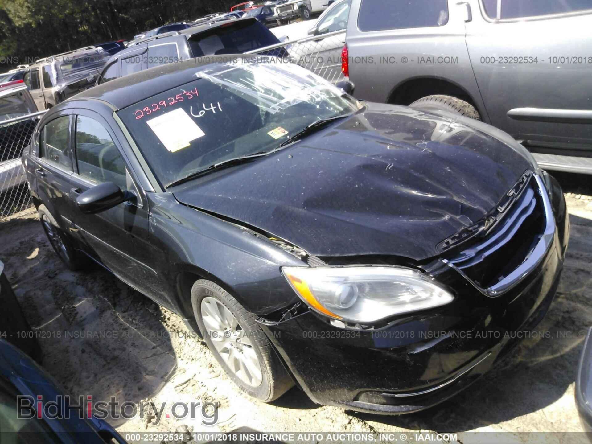 Фотография 1C3CCBAB2CN317578 - Chrysler 200 2012