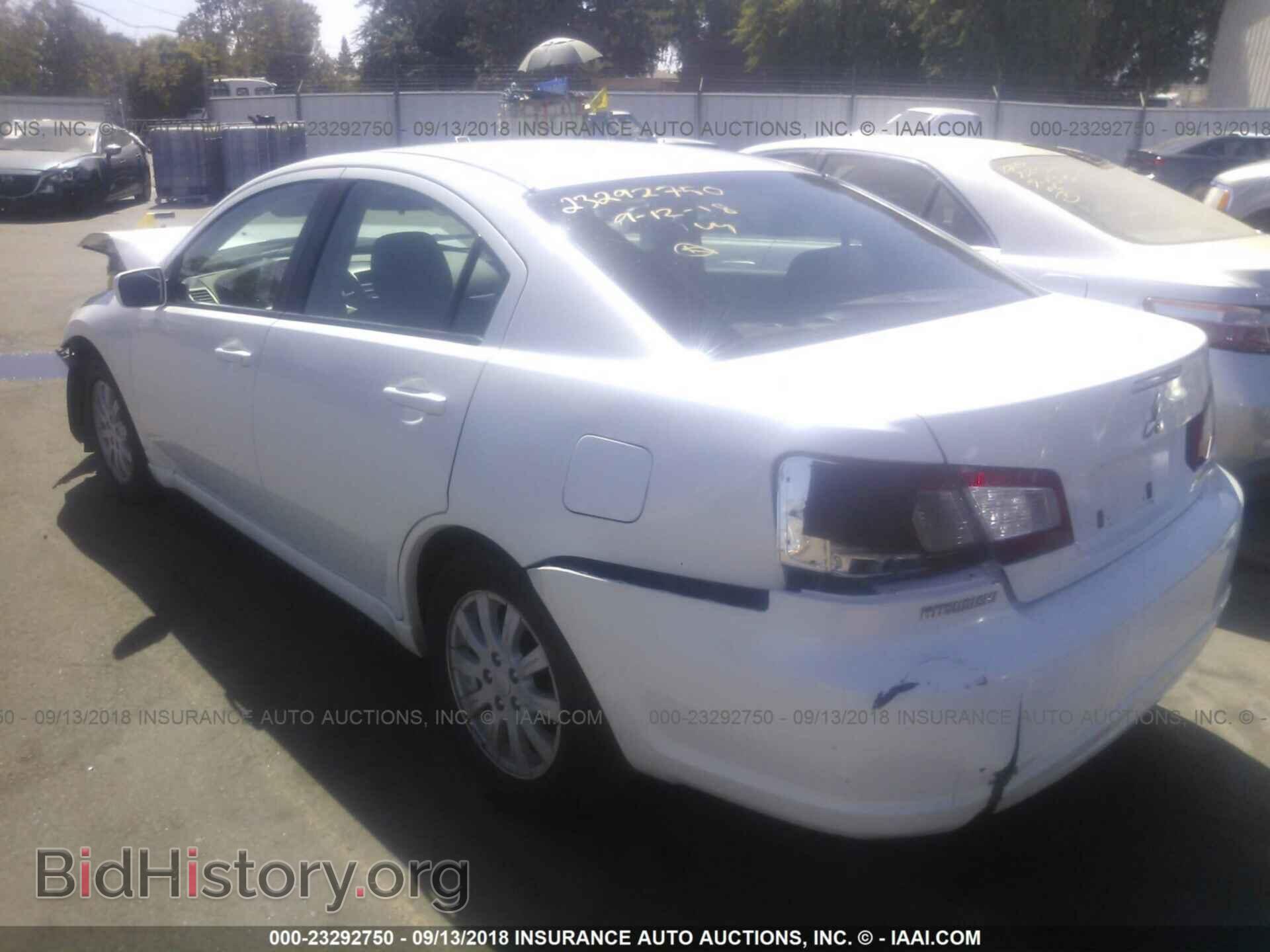 2012 Mitsubishi Galant - VIN: 4A32B2FF3CE022976 - Фото 3