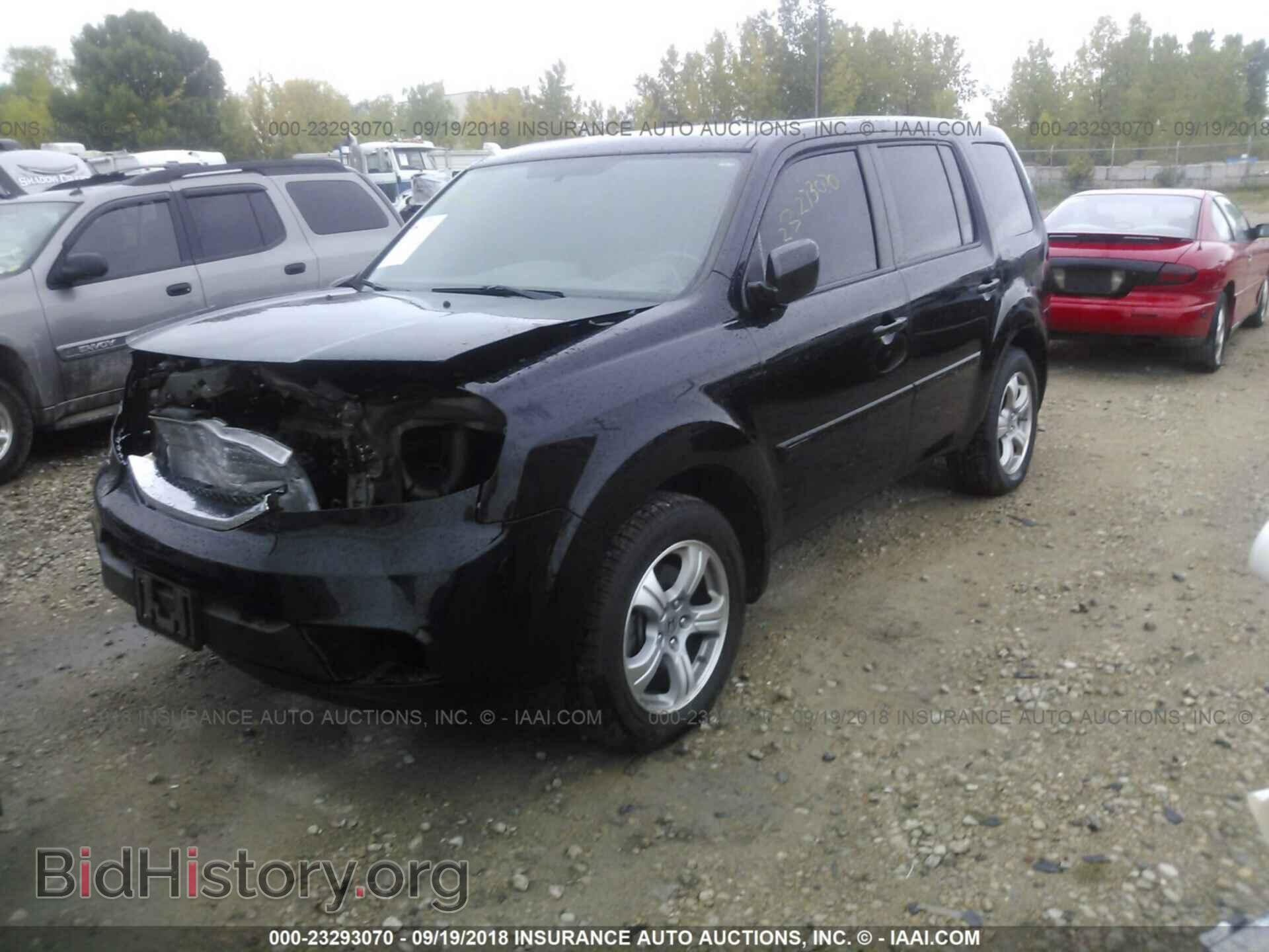 2013 HONDA PILOT - VIN: 5FNYF4H5XDB056205 - Фото 2