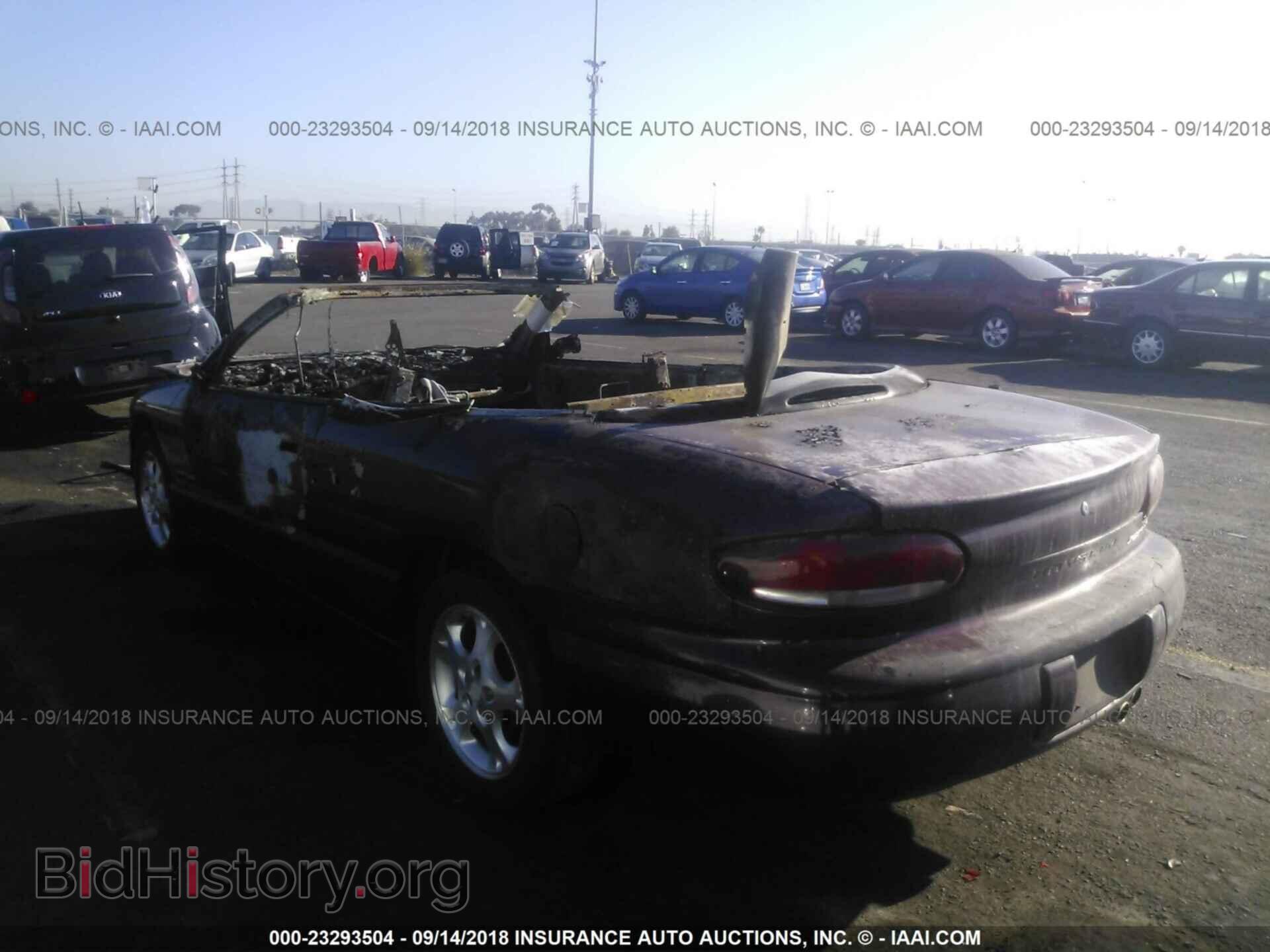 2000 CHRYSLER SEBRING - VIN: 3C3EL55H3YT294120 - Фото 3