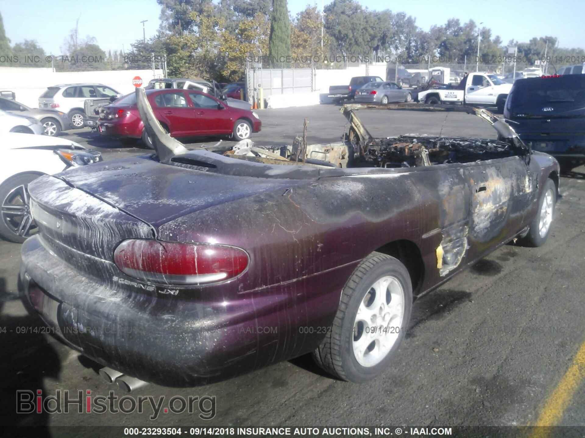 2000 CHRYSLER SEBRING - VIN: 3C3EL55H3YT294120 - Фото 4