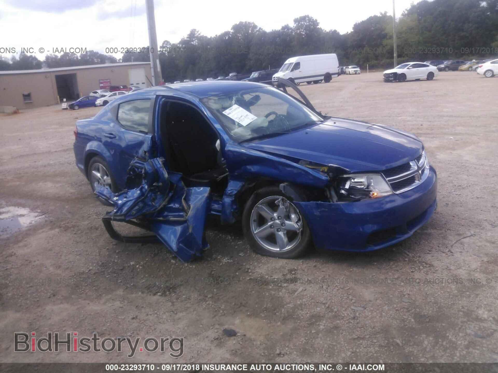 Фотография 1C3CDZAB9DN711540 - Dodge Avenger 2013