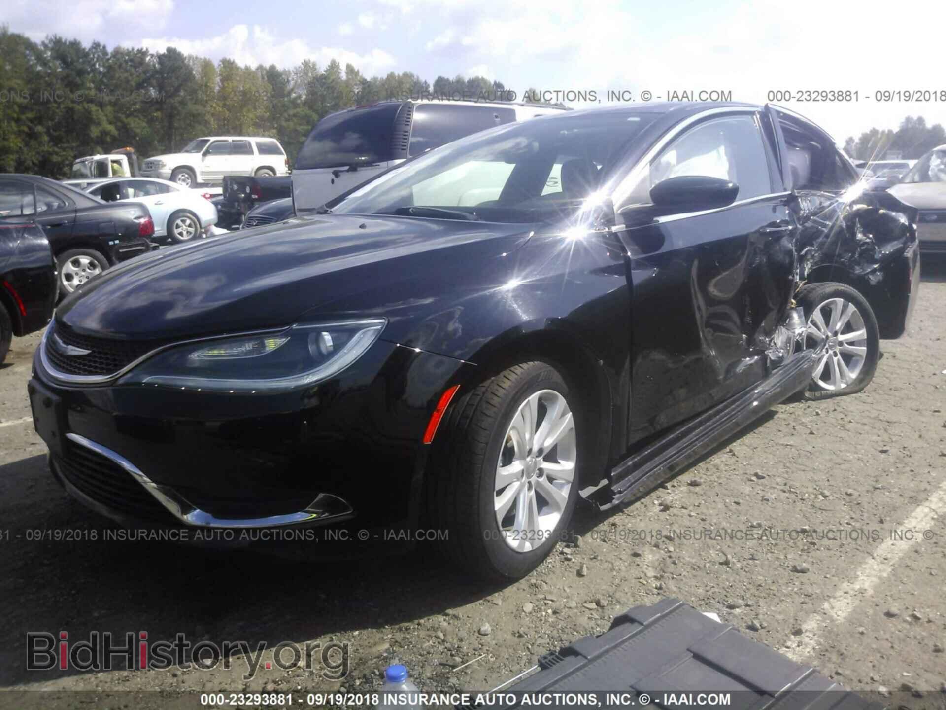 2015 Chrysler 200 - VIN: 1C3CCCAB7FN681764 - Фото 2