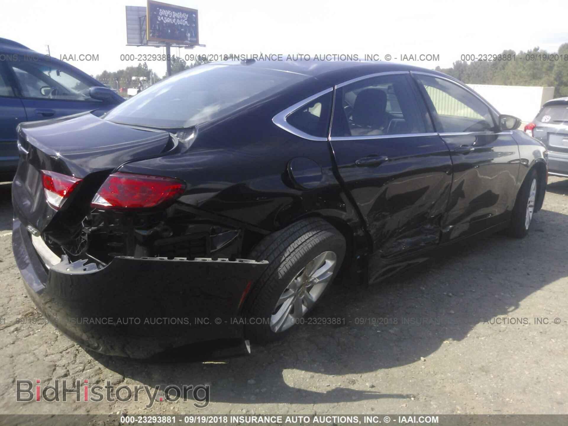 2015 Chrysler 200 - VIN: 1C3CCCAB7FN681764 - Фото 4