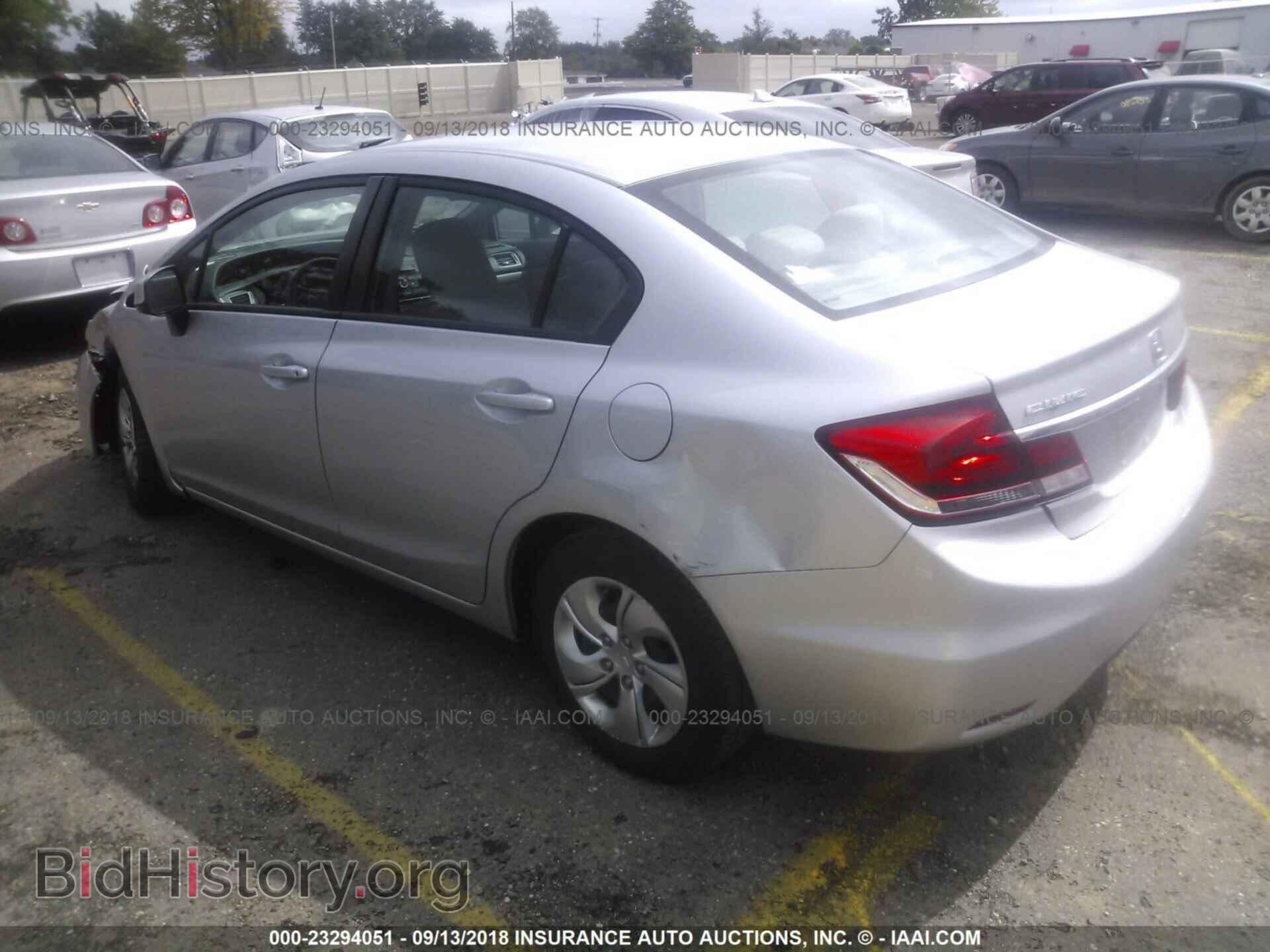 2013 Honda Civic - VIN: 19XFB2F51DE046176 - Фото 3
