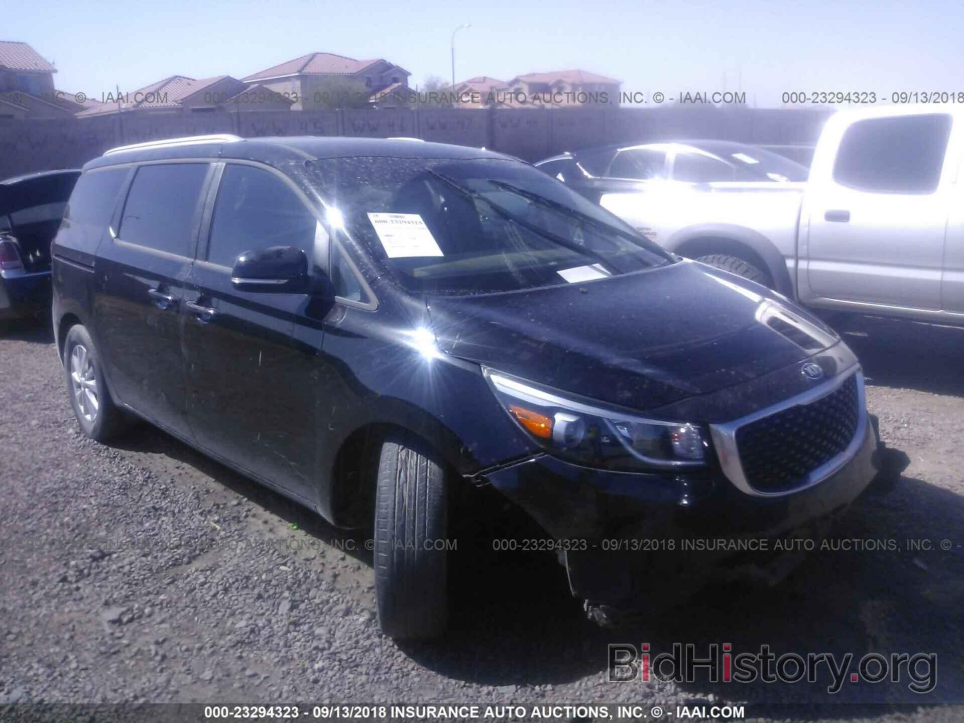 Photo KNDMB5C12G6126297 - Kia Sedona 2016