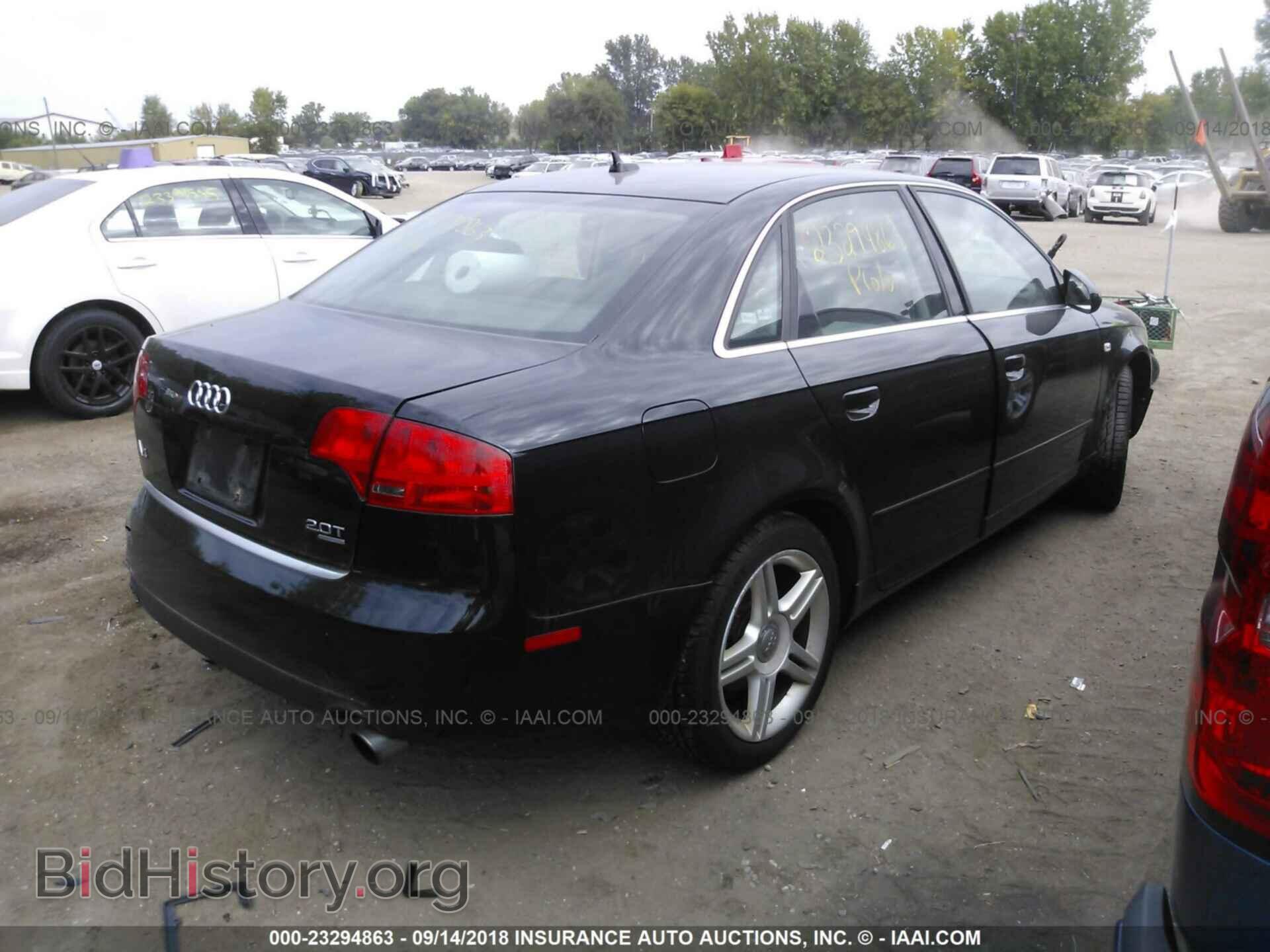 2007 AUDI A4 - VIN: WAUDF78E37A255705 - Photo 4