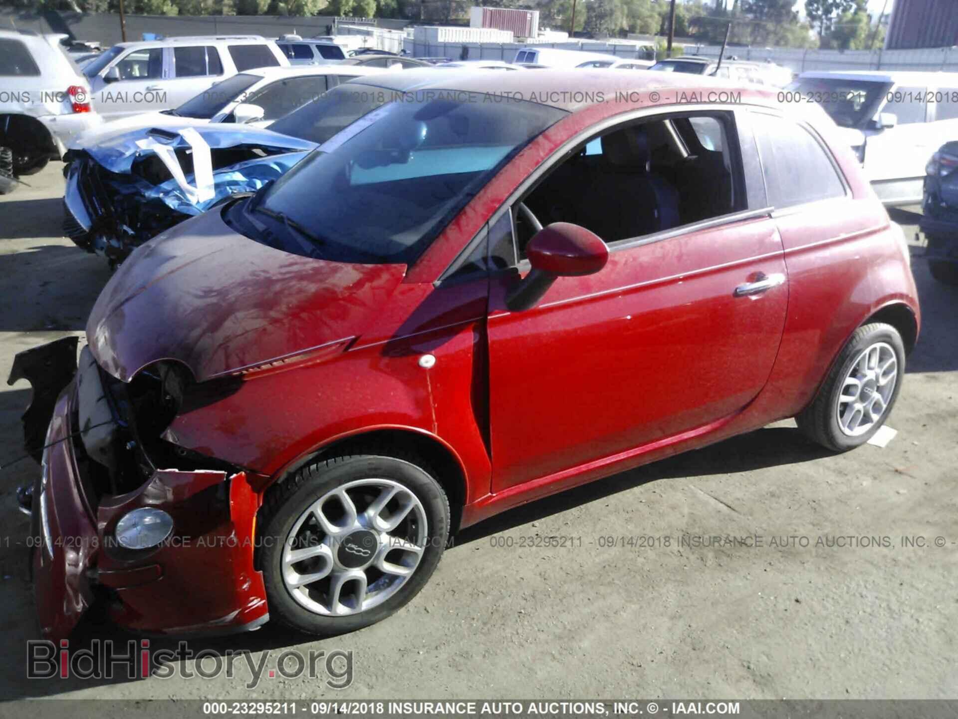 2015 Fiat 500 - VIN: 3C3CFFAR9FT550907 - Фото 2