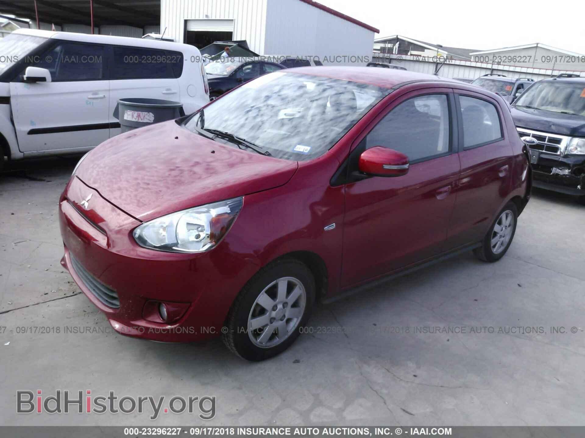 2015 Mitsubishi Mirage - VIN: ML32A4HJ1FH051529 - Фото 2