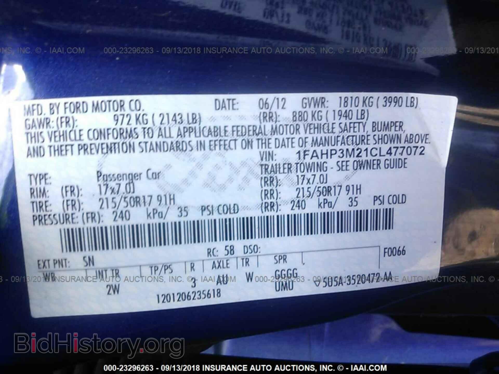2012 Ford Focus - VIN: 1FAHP3M21CL477072 - Photo 9