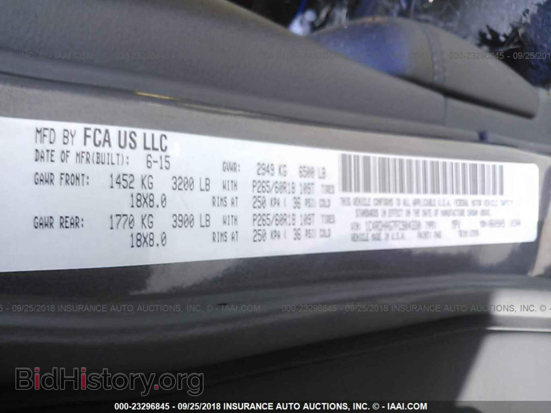 2015 Dodge Durango - VIN: 1C4RDHAG7FC904330 - Фото 9