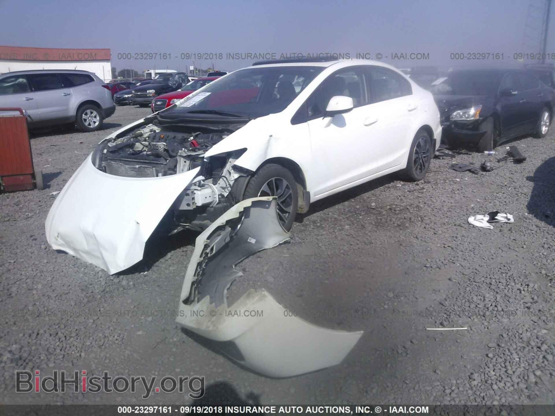 2013 Honda Civic - VIN: 19XFB2F87DE013337 - Фото 2