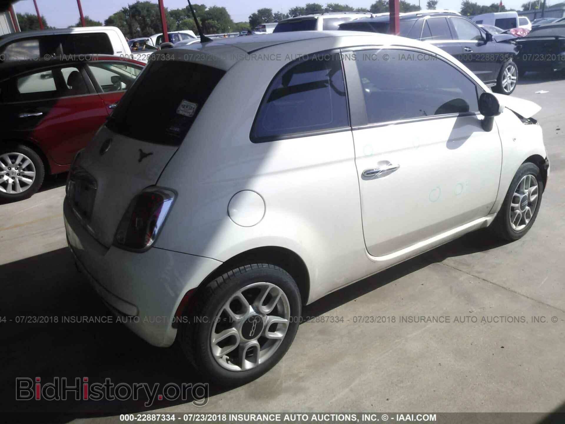2012 FIAT 500 - VIN: 3C3CFFAR9CT385033 - Фото 4