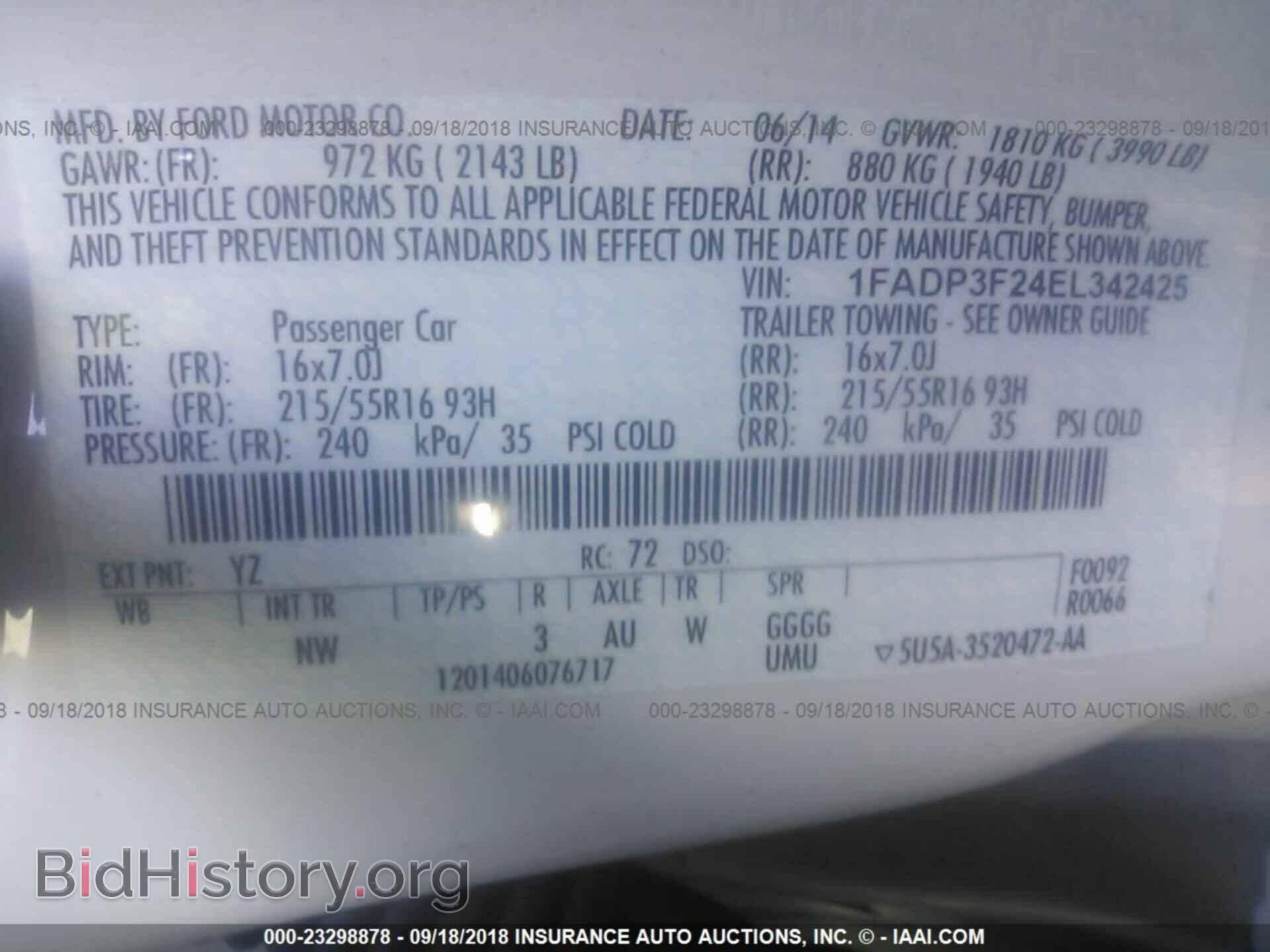 2014 Ford Focus - VIN: 1FADP3F24EL342425 - Photo 9
