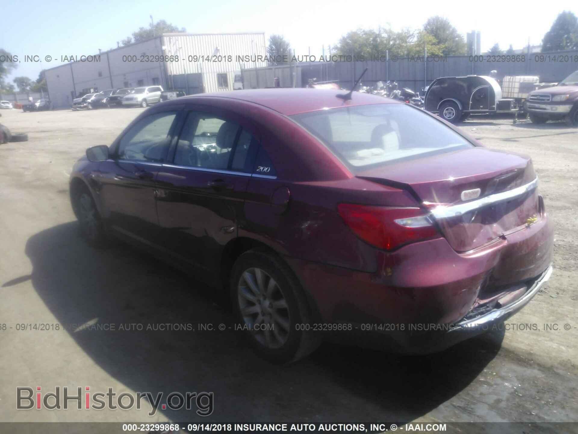 2012 Chrysler 200 - VIN: 1C3CCBBB7CN188509 - Photo 3