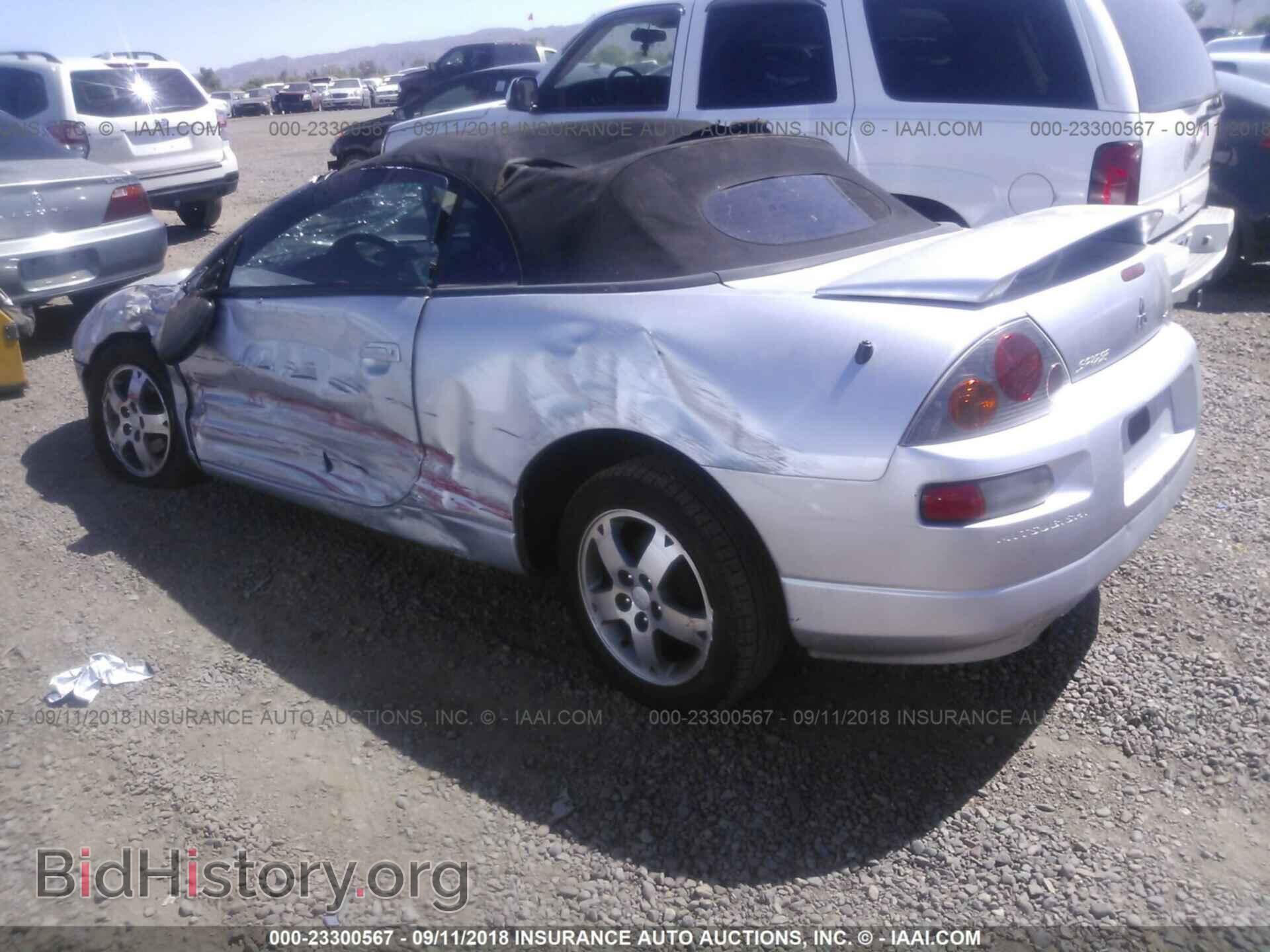 2003 MITSUBISHI ECLIPSE - VIN: 4A3AE45G73E033620 - Фото 3