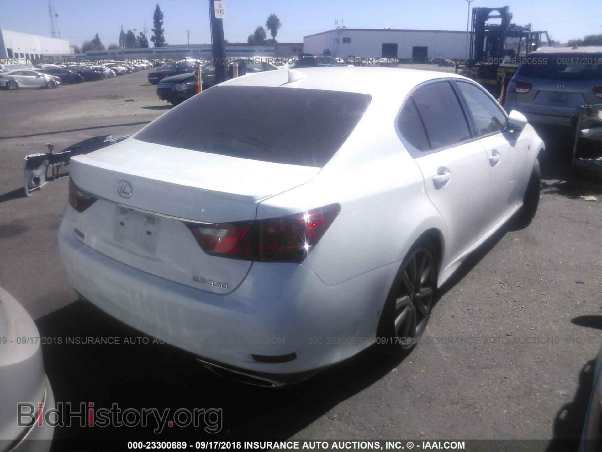 2015 LEXUS GS - VIN: JTHBE1BLXFA004601 - Photo 4