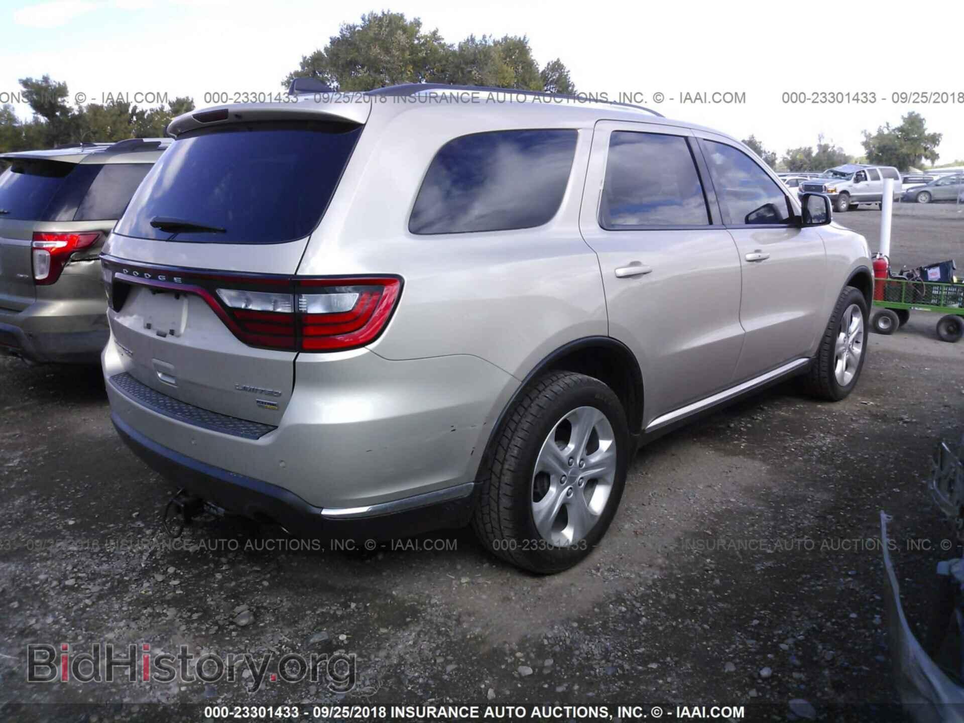 2015 DODGE DURANGO - VIN: 1C4RDJDG2FC837204 - Фото 4
