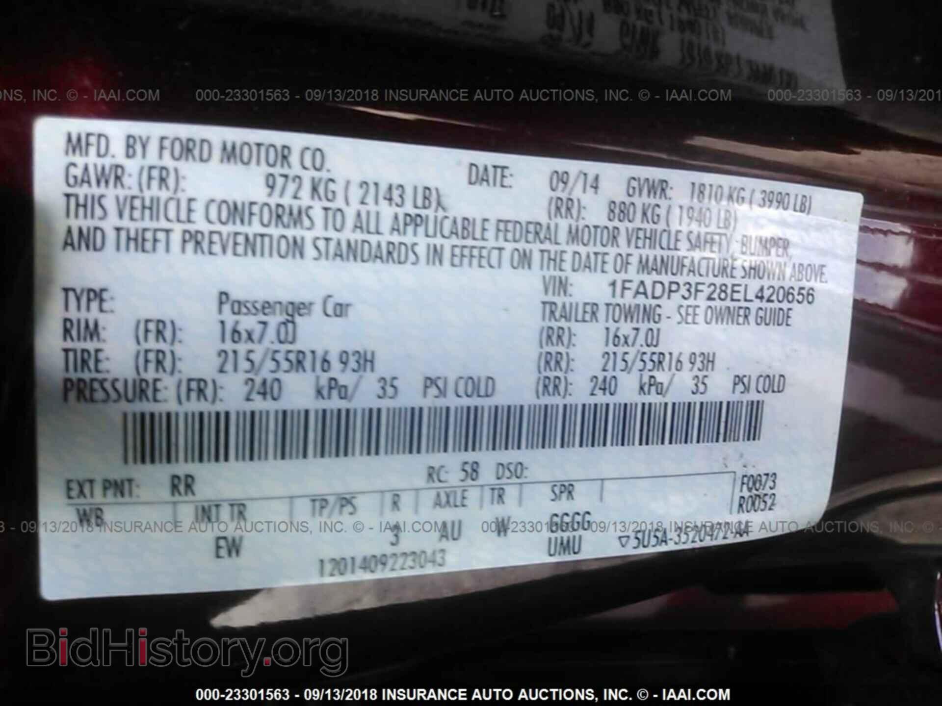 2014 Ford Focus - VIN: 1FADP3F28EL420656 - Photo 9