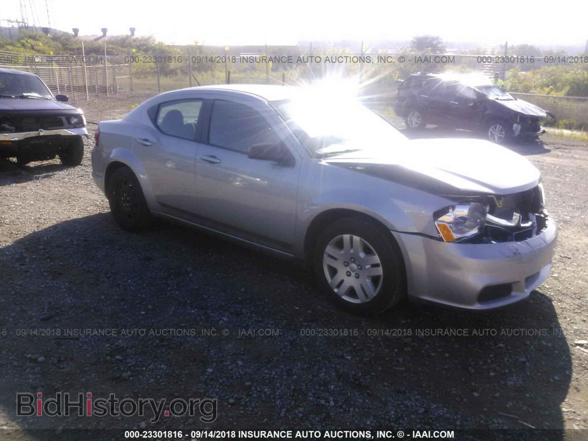 Фотография 1C3CDZAB4DN710926 - DODGE AVENGER 2013