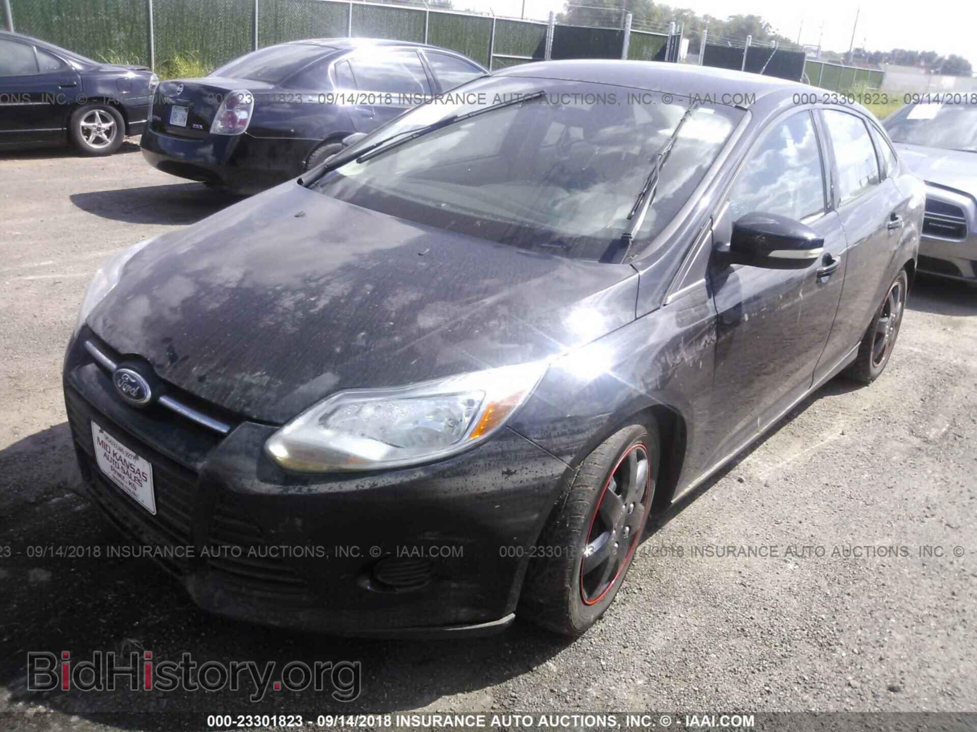 2014 FORD FOCUS - VIN: 1FADP3F21EL351454 - Фото 2