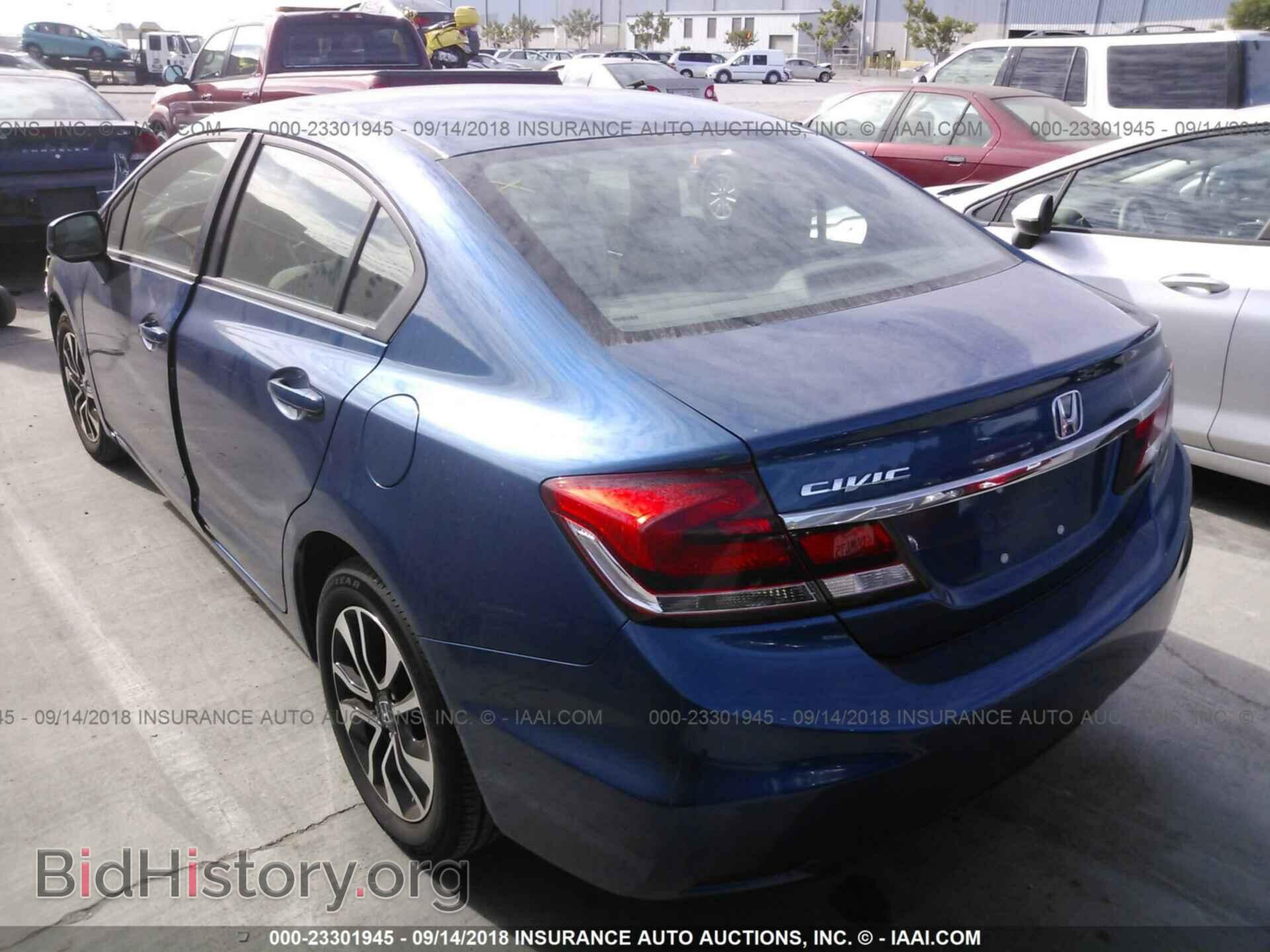 2013 Honda Civic - VIN: 19XFB2F8XDE254261 - Фото 3