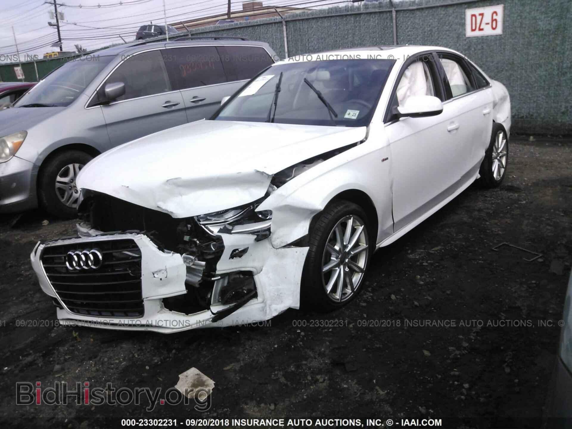 2016 Audi A4 - VIN: WAUBFAFL1GN015986 - Photo 2